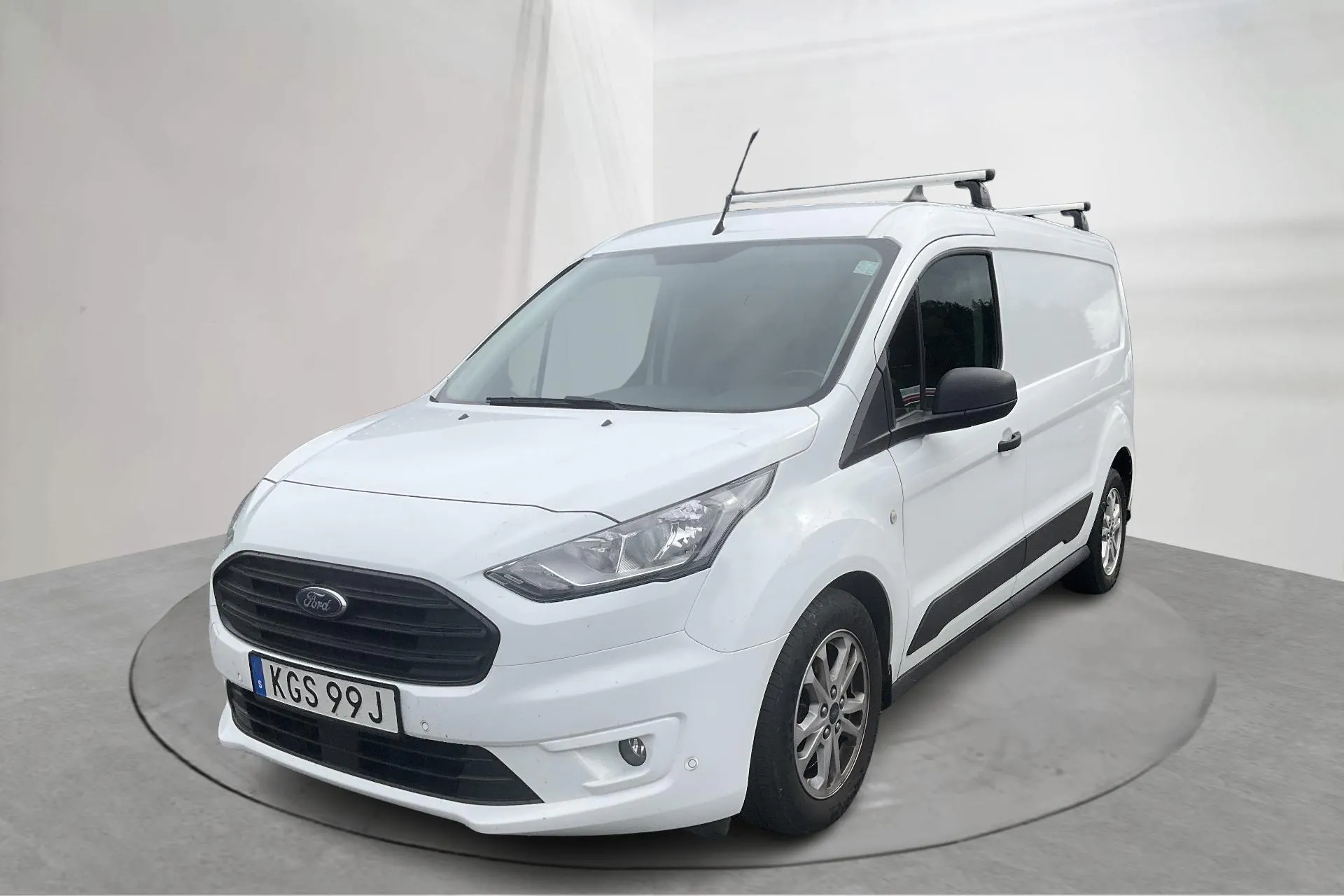 Presentationsfoto 1 av 14: Ford Transit Connect 1.5 EcoBlue (100hk) - 9 962 mil - Automat - vit - 2022