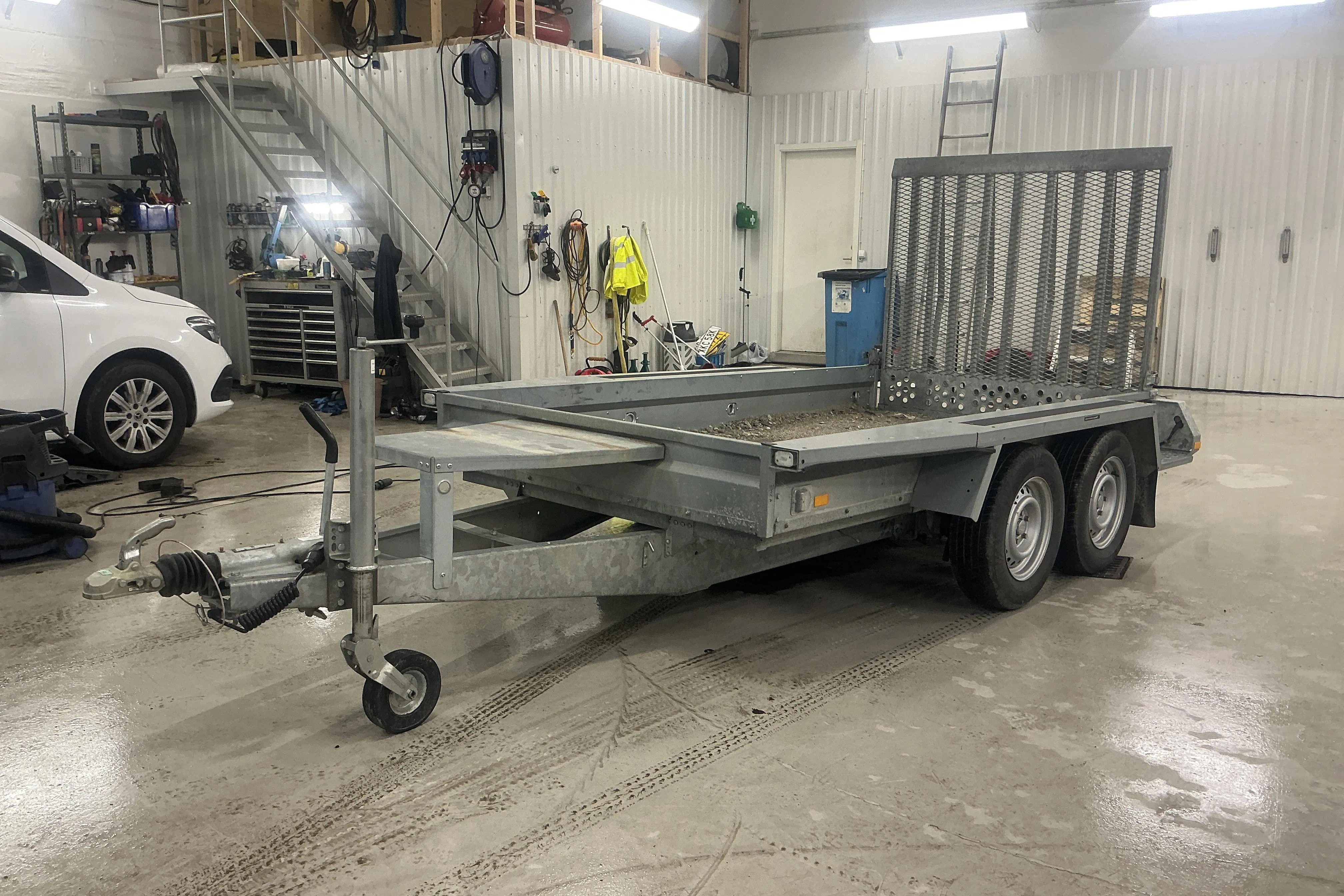 Presentation photo 1 of 14: Brenderup MT3080 Maskintrailer - 0 km - 2023