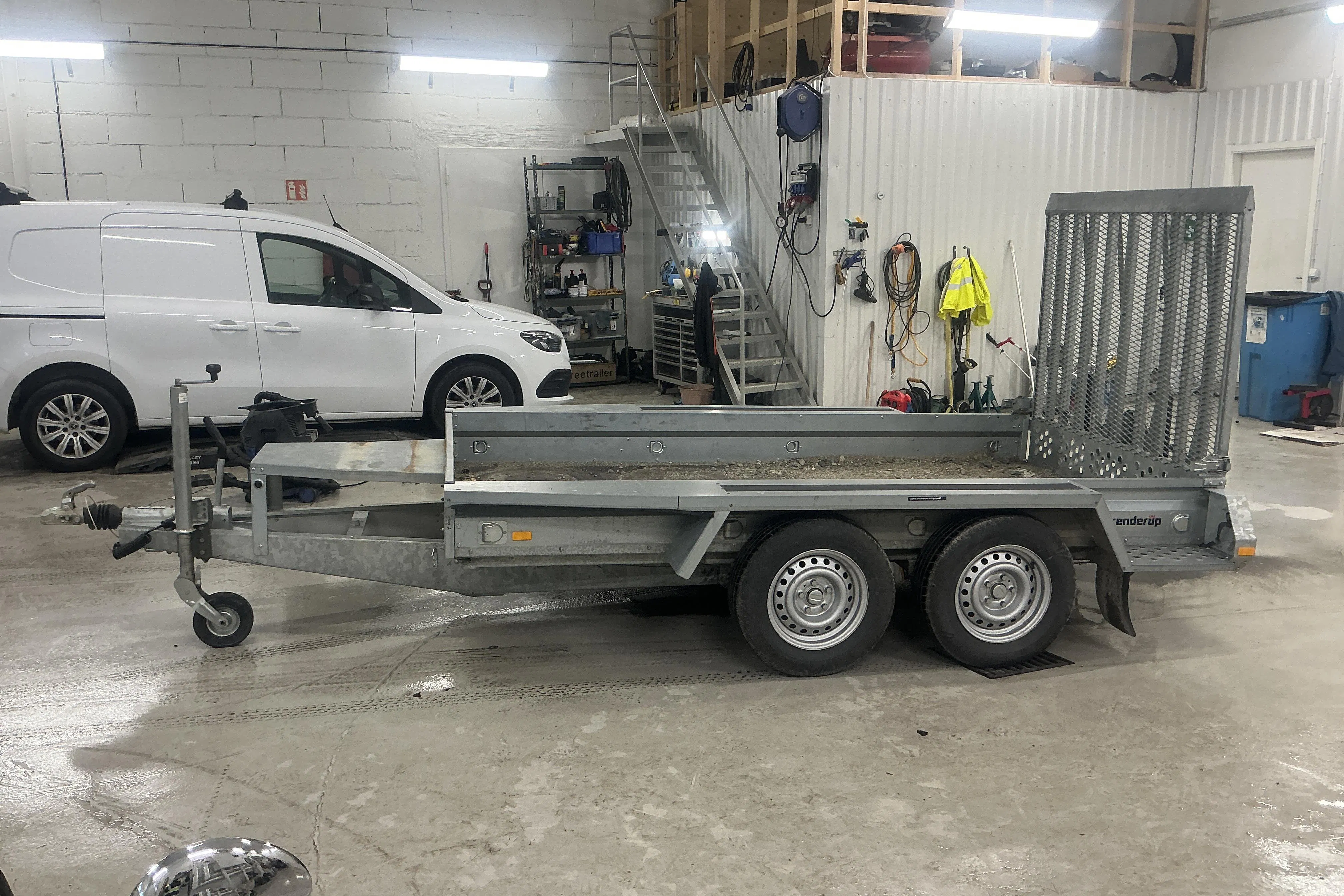 Presentation photo 2 of 14: Brenderup MT3080 Maskintrailer - 0 km - 2023
