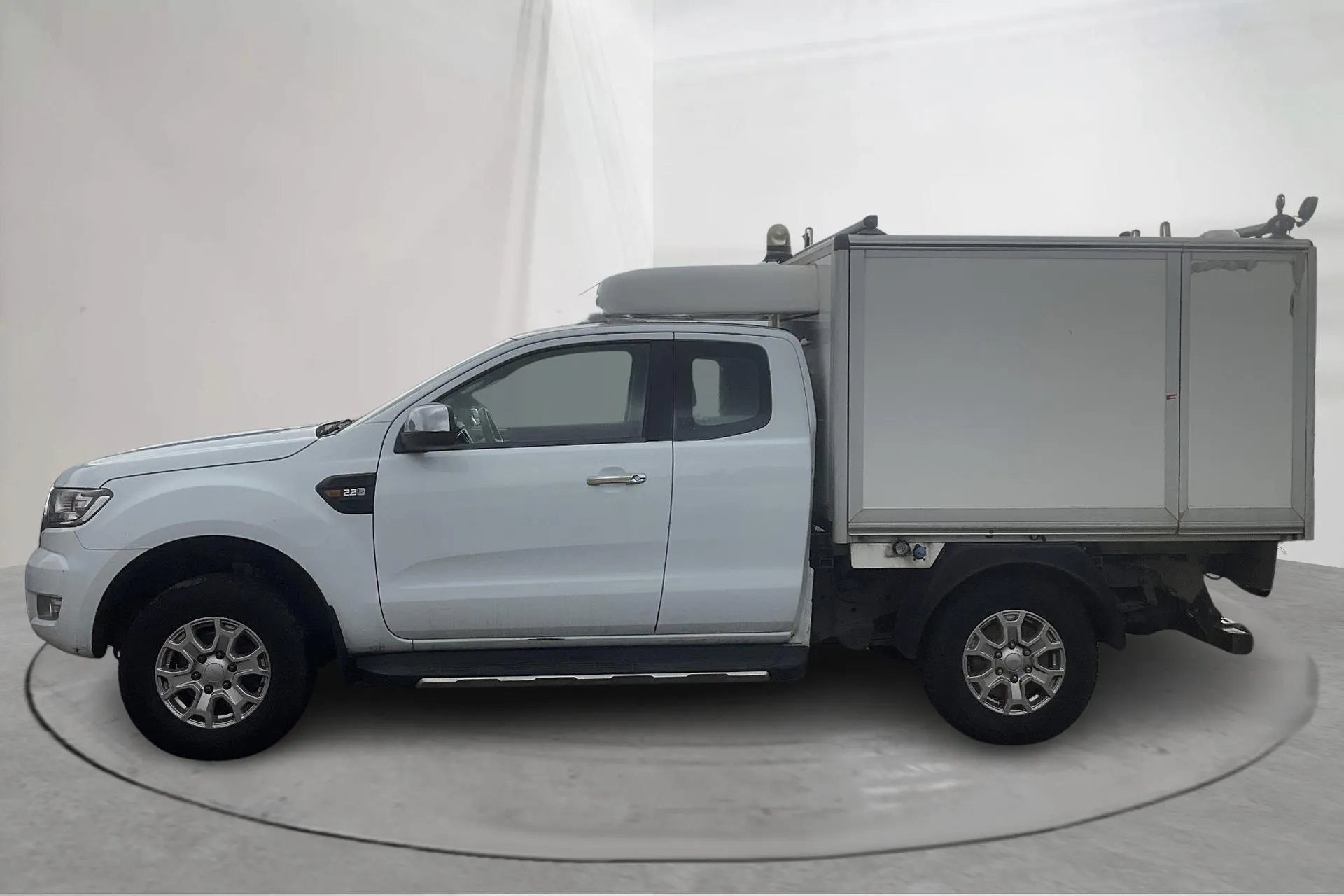 Presentationsfoto 2 av 15: Ford Ranger 2.2 TDCi 4WD (160hk) - 20 701 mil - Manuell - vit - 2018