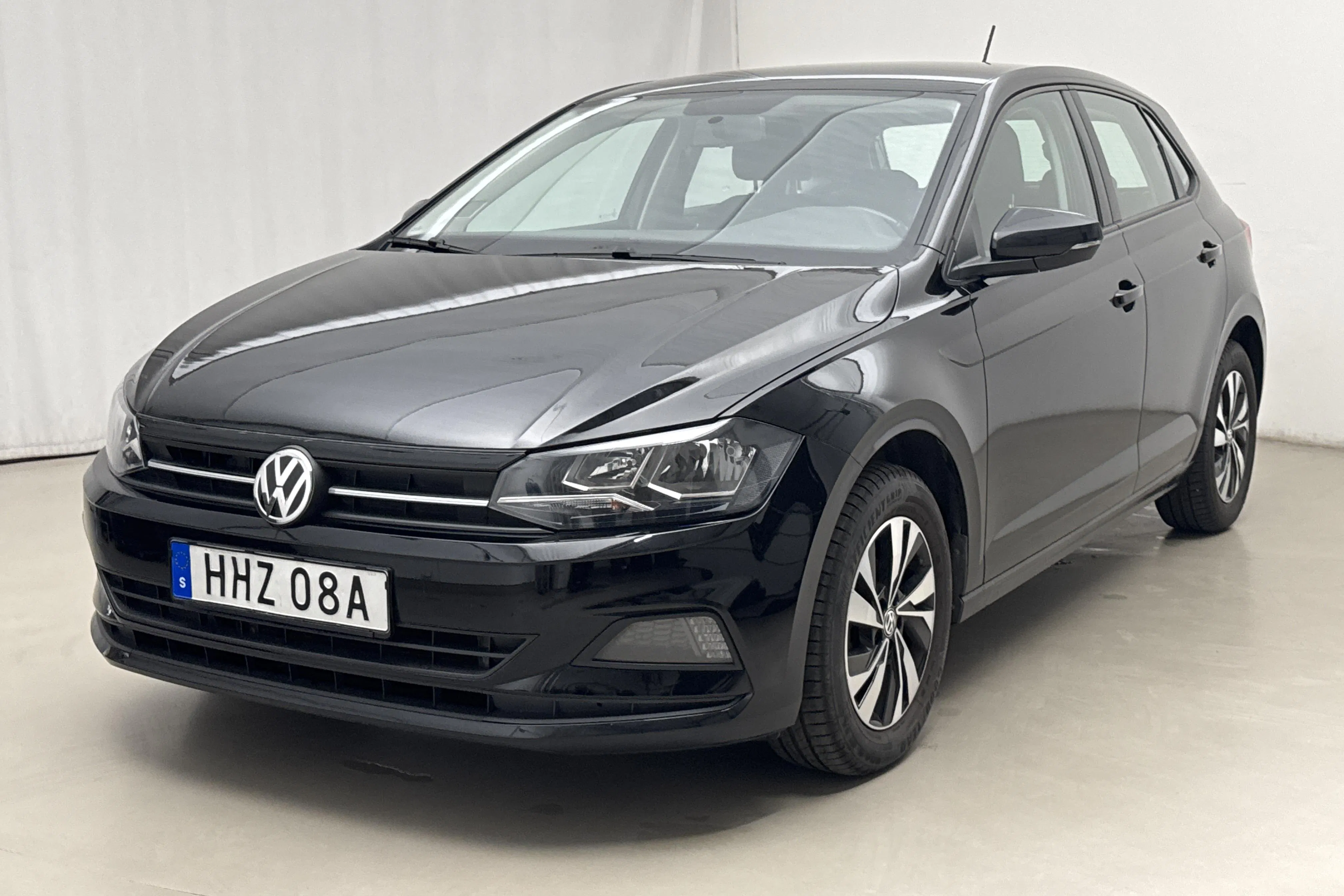 Presentation photo 1 of 15: VW Polo 1.0 TSI 5dr (95hk) - 80 630 km - Manual - black - 2019