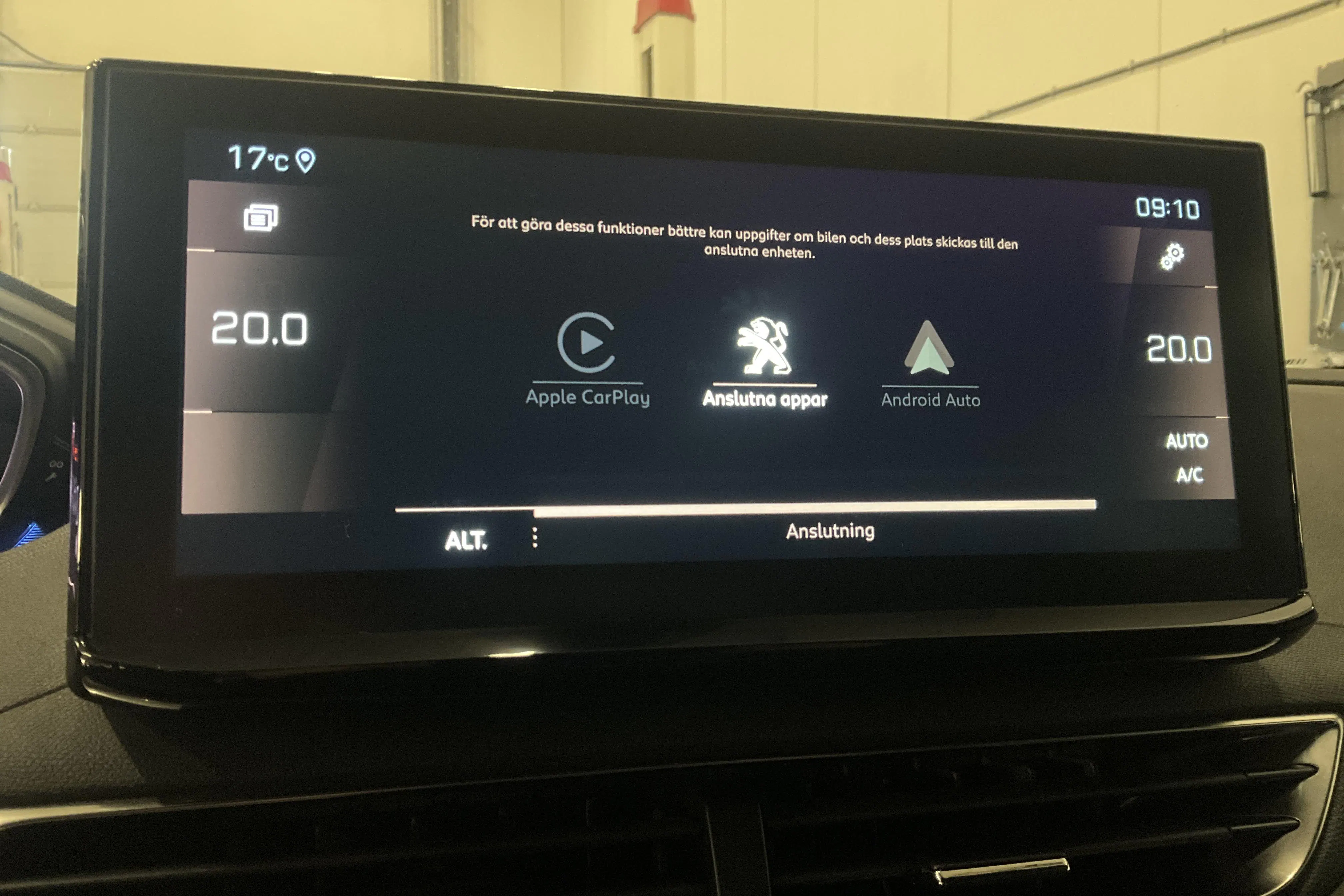 Presentation photo 18 of 18: Peugeot 3008 1.2 PureTech (130hk) - 37 590 km - Automatic - blue - 2023