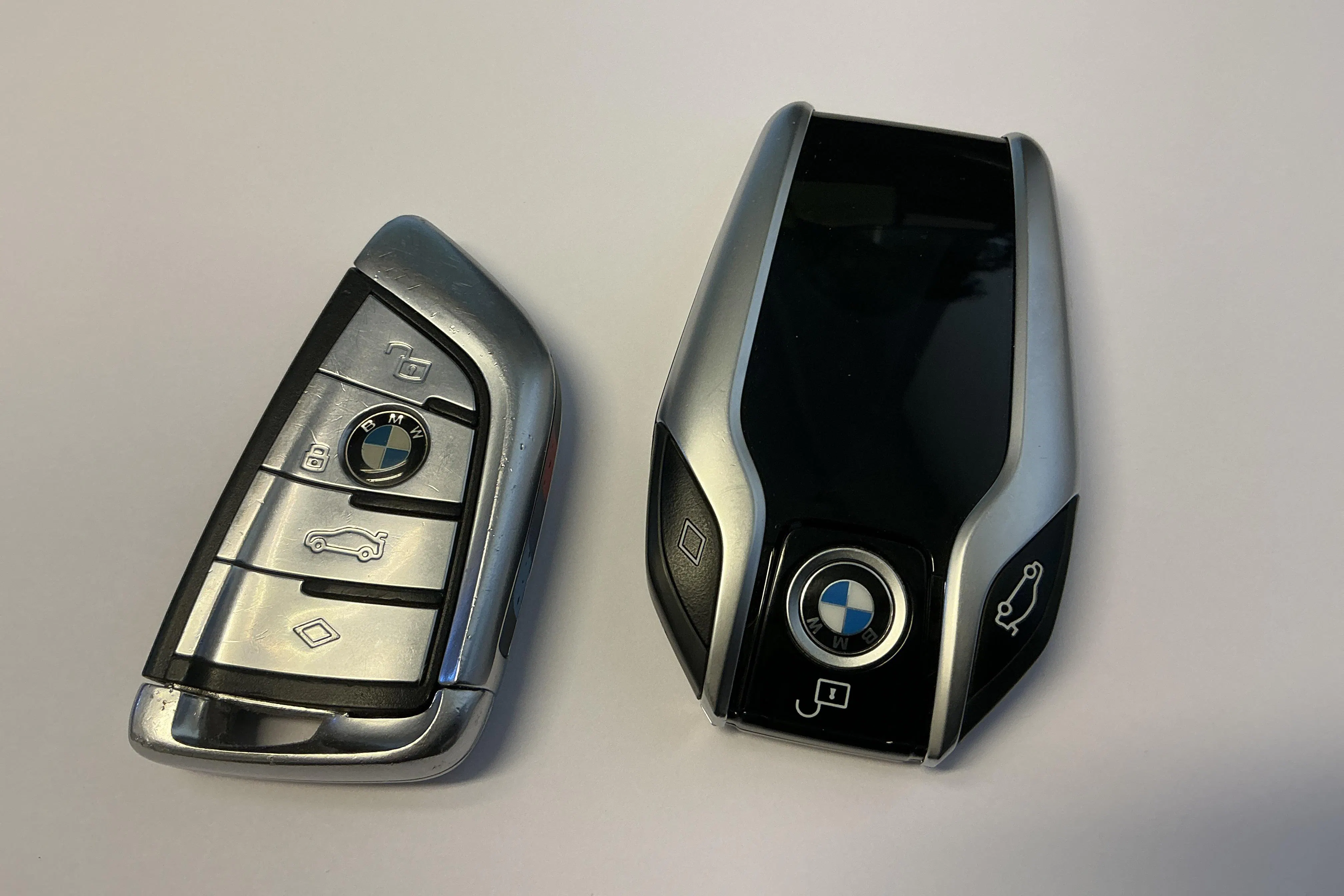 Presentationsfoto 19 av 19: BMW X5 M50d, G05 (400hk) - 12 629 mil - Automat - Ljusgrå - 2019