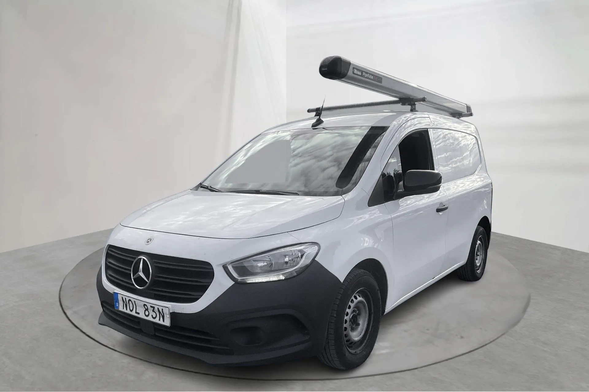 Presentationsfoto 1 av 17: Mercedes Citan 110 1.5 CDI (95hk) - 13 997 mil - Manuell - vit - 2022