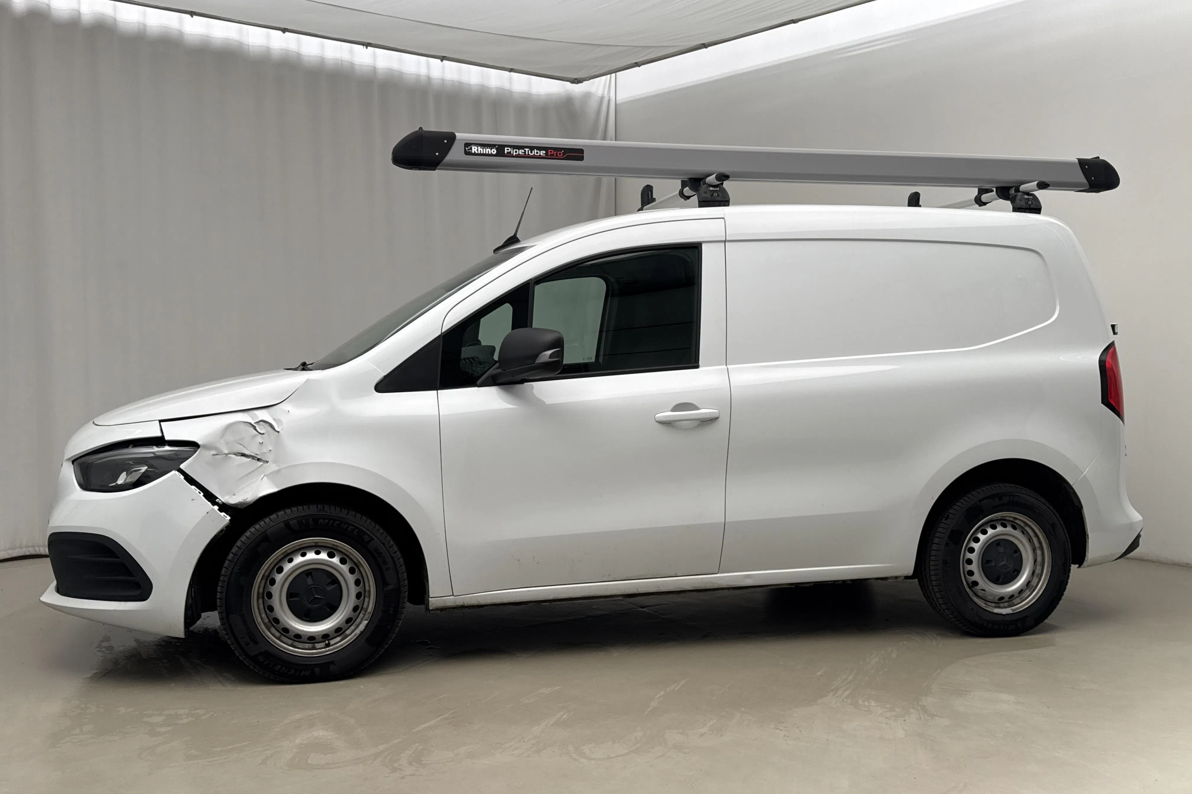 Presentationsfoto 2 av 19: Mercedes Citan 110 1.5 CDI (95hk) - 11 098 mil - Manuell - vit - 2023