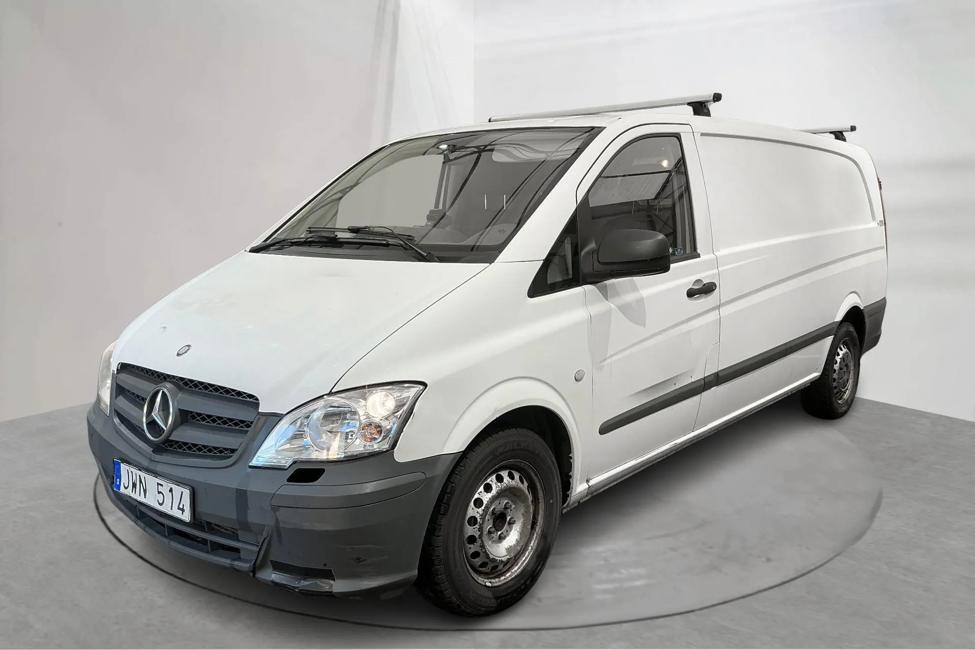Presentationsfoto 1 av 11: Mercedes Vito 113 CDI W639 (136hk) - 18 291 mil - Manuell - vit - 2011