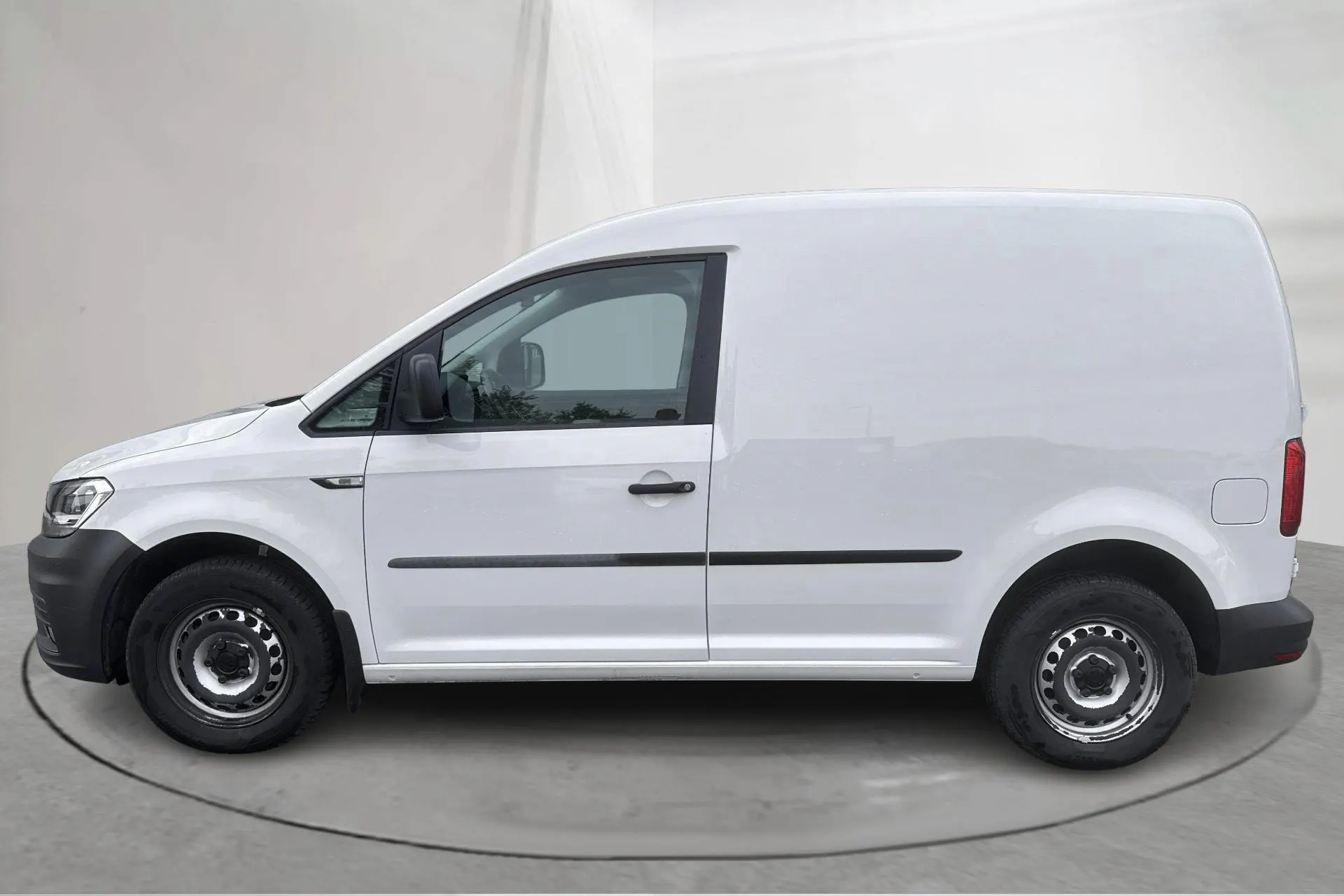 Presentation photo 2 of 14: VW Caddy 1.4 TGI Skåp (110hk) - 35 150 km - Manual - white - 2020
