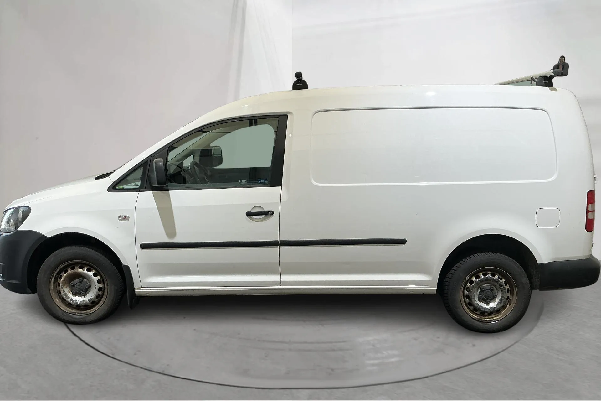Presentationsfoto 2 av 11: VW Caddy 1.6 TDI Maxi Skåp (102hk) - 14 518 mil - Manuell - vit - 2012