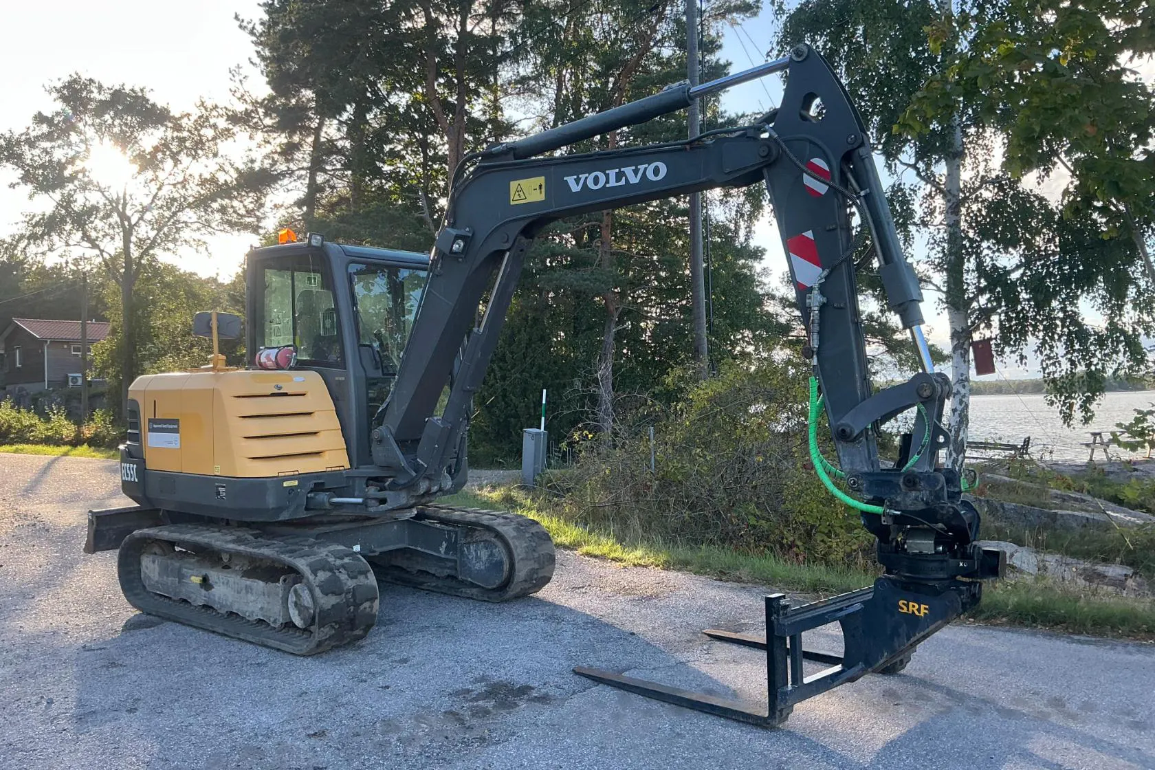 Presentationsfoto 2 av 39: Volvo EC55C bandgrävare - 0 km - 2018