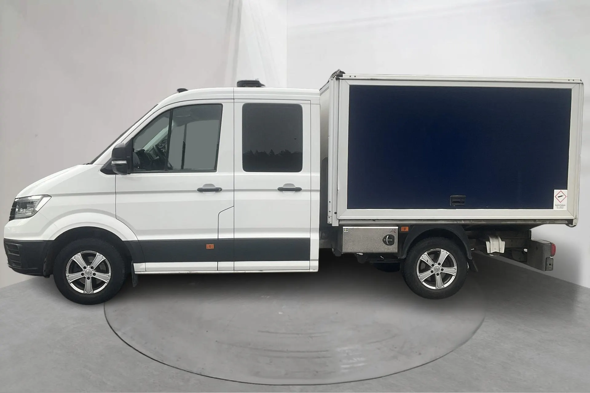 Presentationsfoto 2 av 21: VW Crafter 35 2.0 TDI Chassi (177hk) - 9 938 mil - Automat - vit - 2019