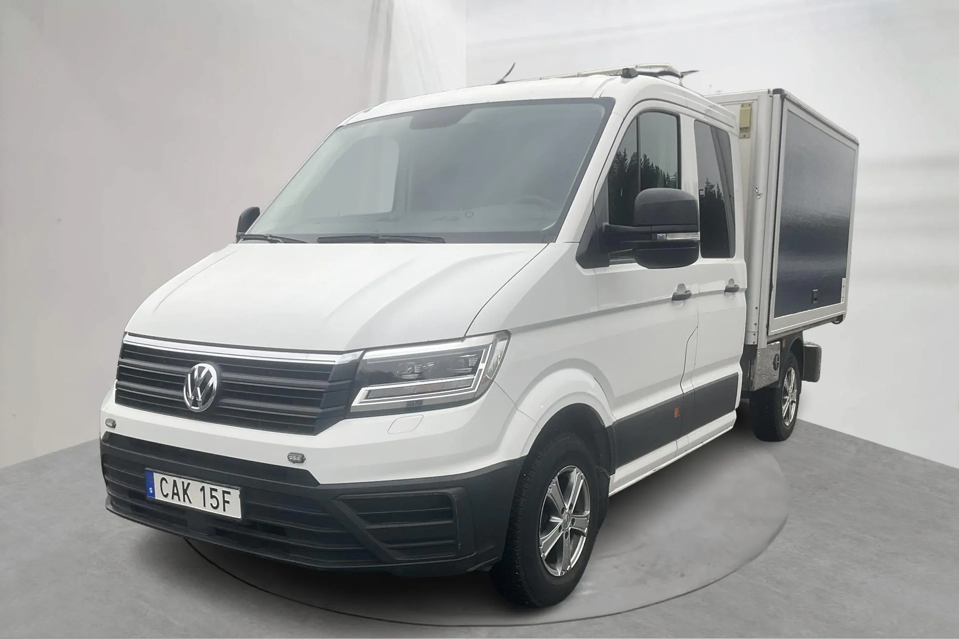 Presentationsfoto 1 av 21: VW Crafter 35 2.0 TDI Chassi (177hk) - 9 938 mil - Automat - vit - 2019