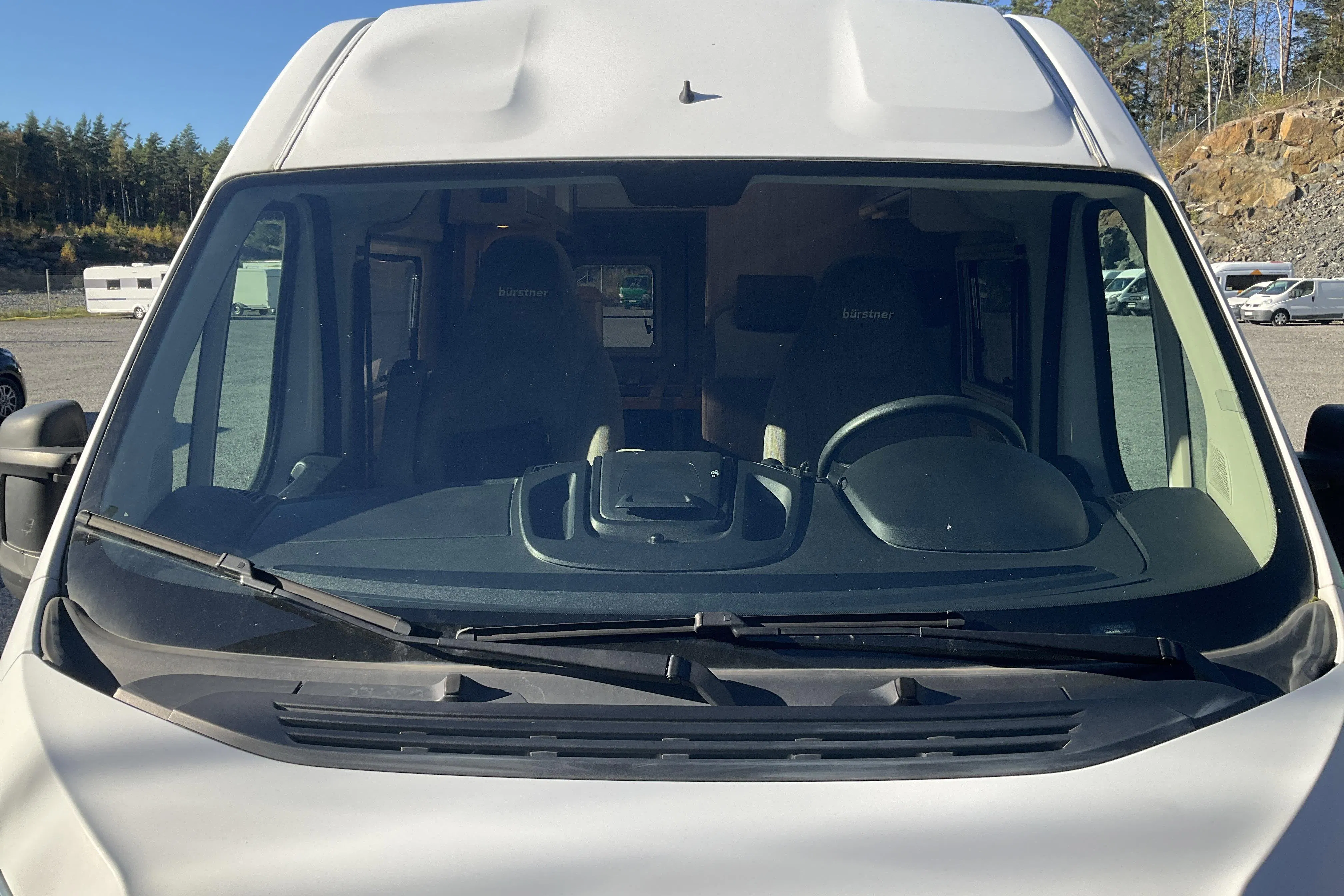 Presentation photo 2 of 28: FIAT burstner City Car 540 Campingbil - 71 830 km - Manual - white - 2019