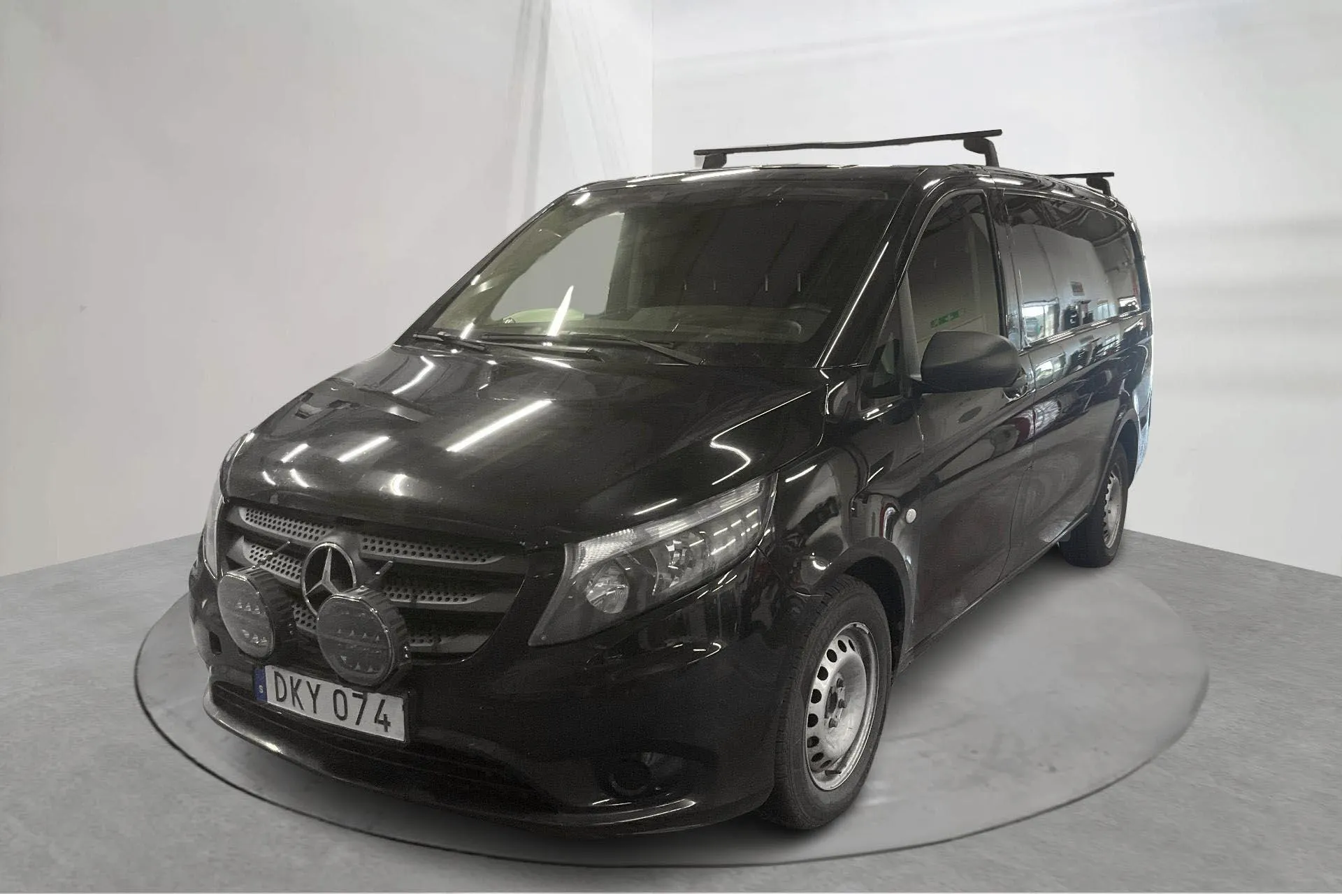 Presentation photo 1 of 13: Mercedes Vito 116 CDI W640 (163hk) - 226 150 km - Automatic - black - 2018