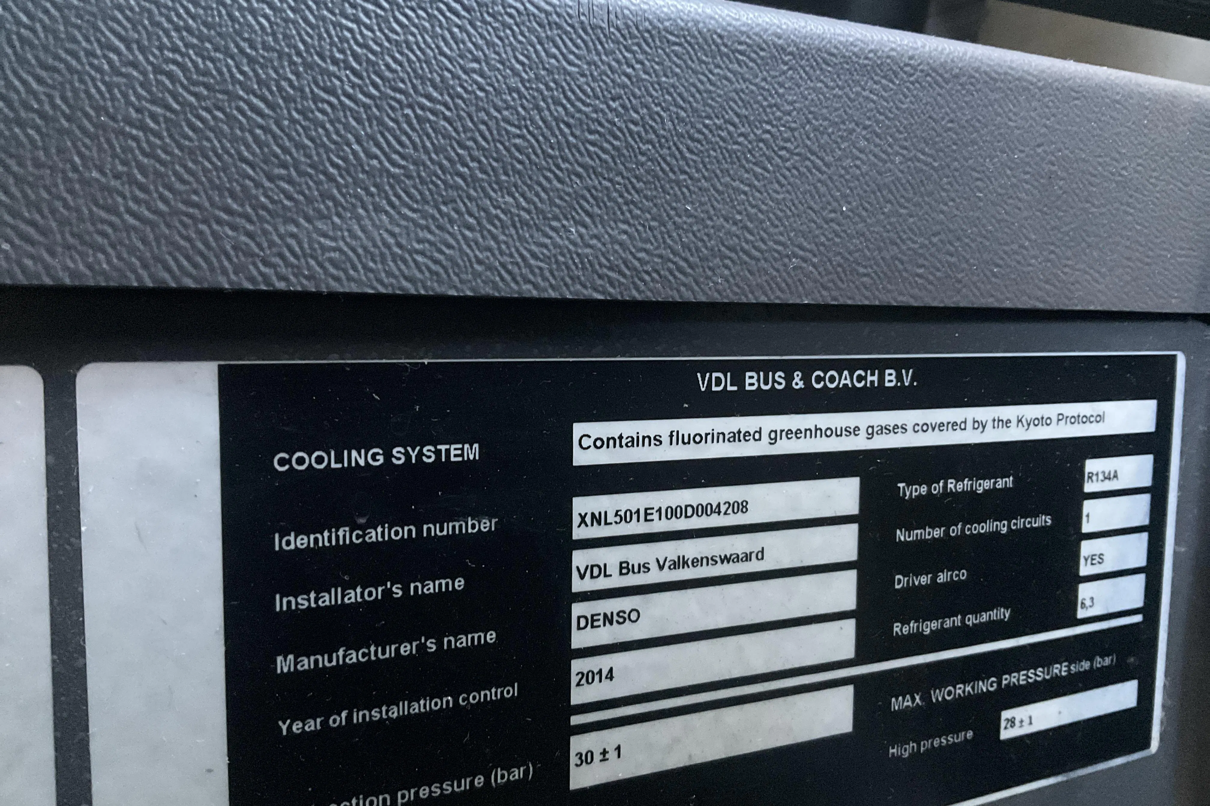 Presentation photo 41 of 41: VDL 501E1 - 267 529 km - Automatic - white - 2014