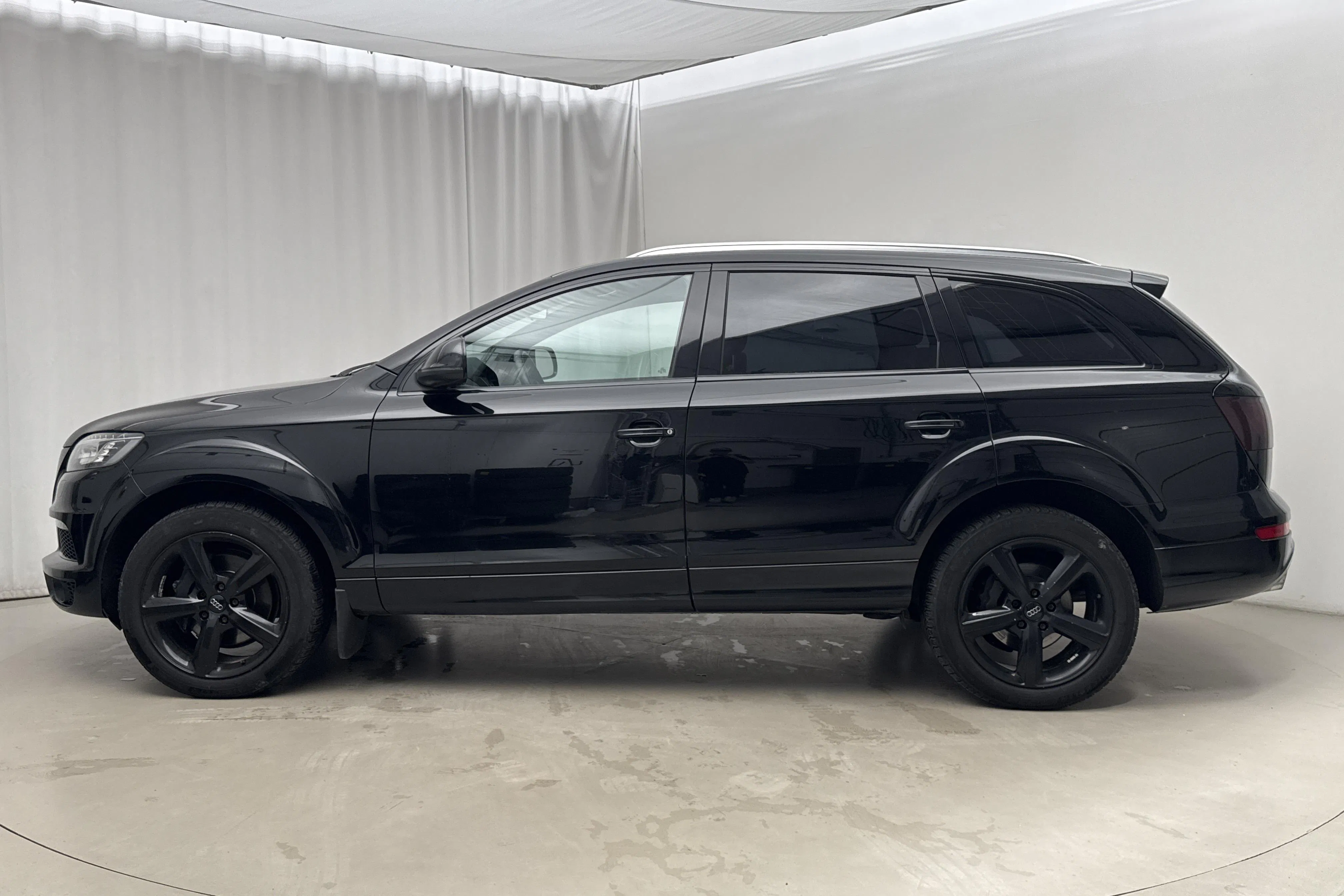 Presentation photo 2 of 12: Audi Q7 3.0 TDI quattro (204hk) - 237 020 km - Automatic - black - 2015