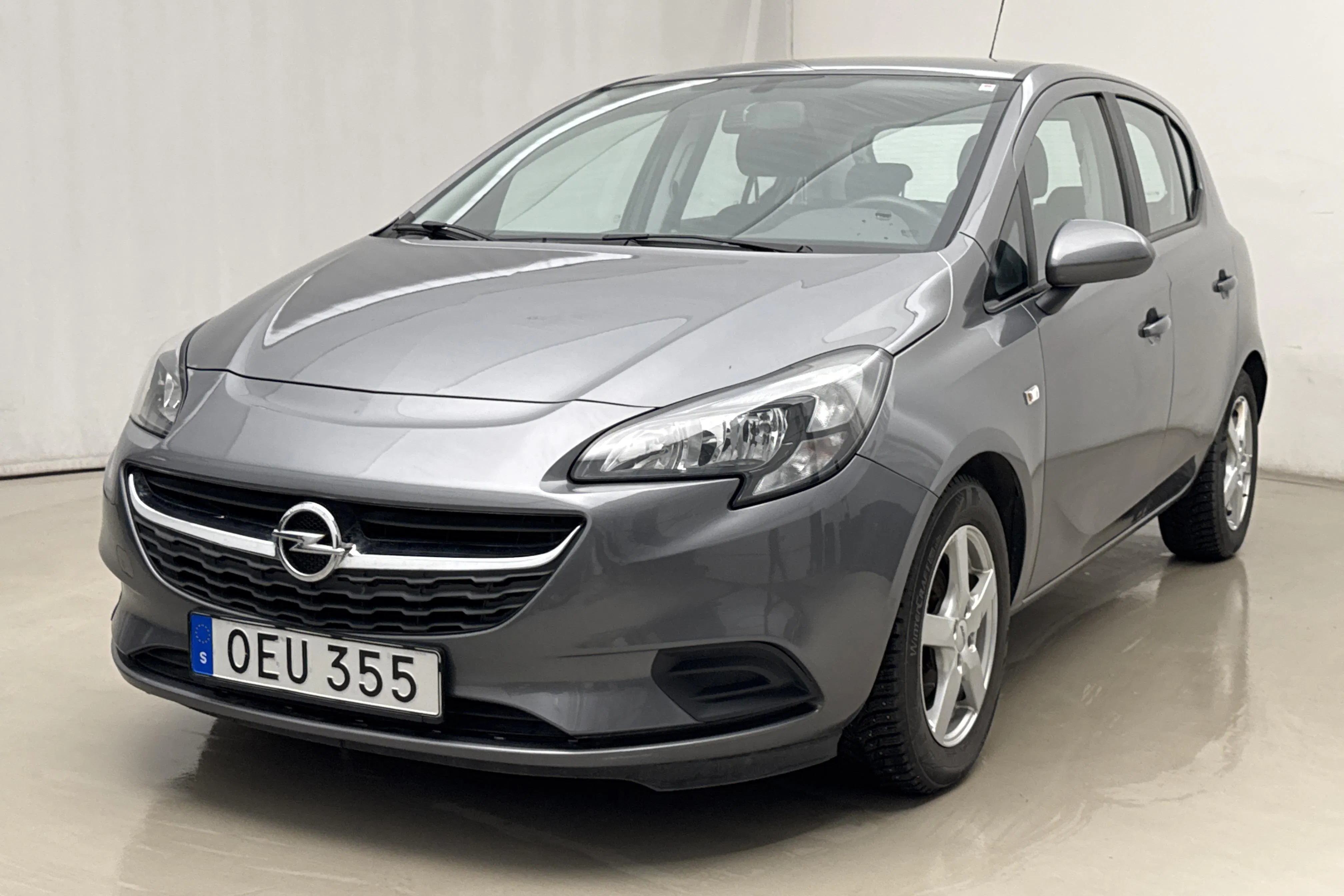 Presentationsfoto 1 av 15: Opel Corsa 1.4 ECOTEC 5dr (90hk) - 8 122 mil - Manuell - grå - 2016