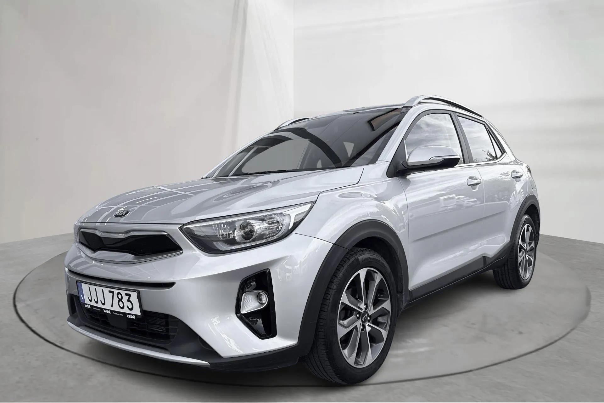 Presentation photo 1 of 15: KIA Stonic 1.0 T-GDi (120hk) - 68 270 km - Automatic - gray - 2020
