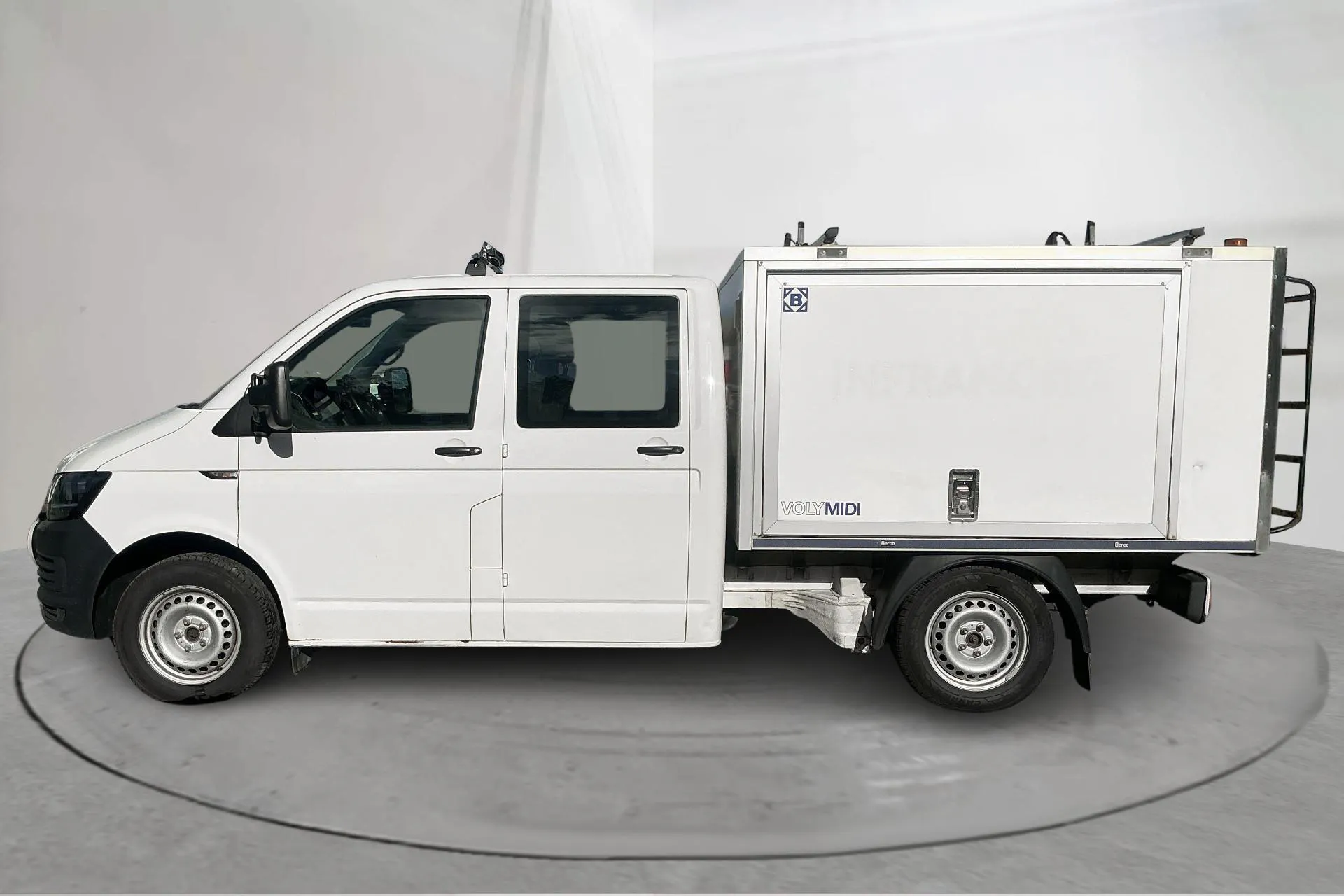Presentationsfoto 2 av 15: VW Transporter T6 2.0 TDI BMT 4MOTION (150hk) - 15 578 mil - Manuell - vit - 2019