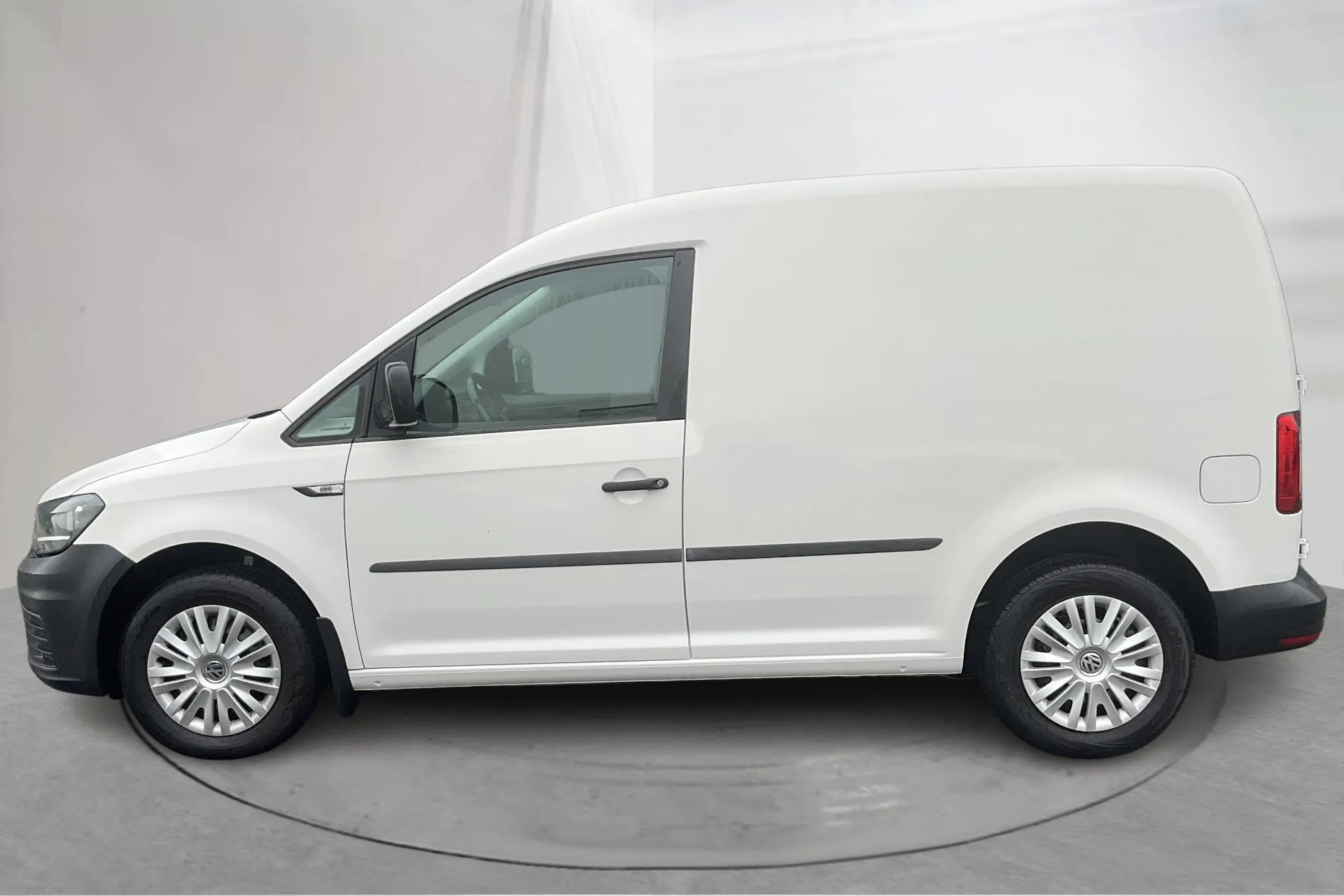 Presentation photo 2 of 13: VW Caddy 2.0 TDI Skåp (75hk) - 62 090 km - Manual - white - 2017
