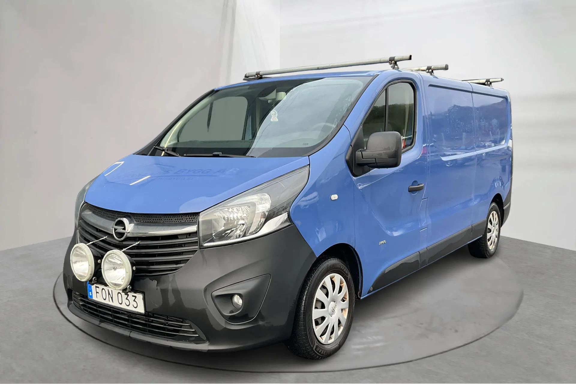 Presentation photo 1 of 18: Opel Vivaro 1.6 CDTI (114hk) - 217 420 km - Manual - blue - 2016