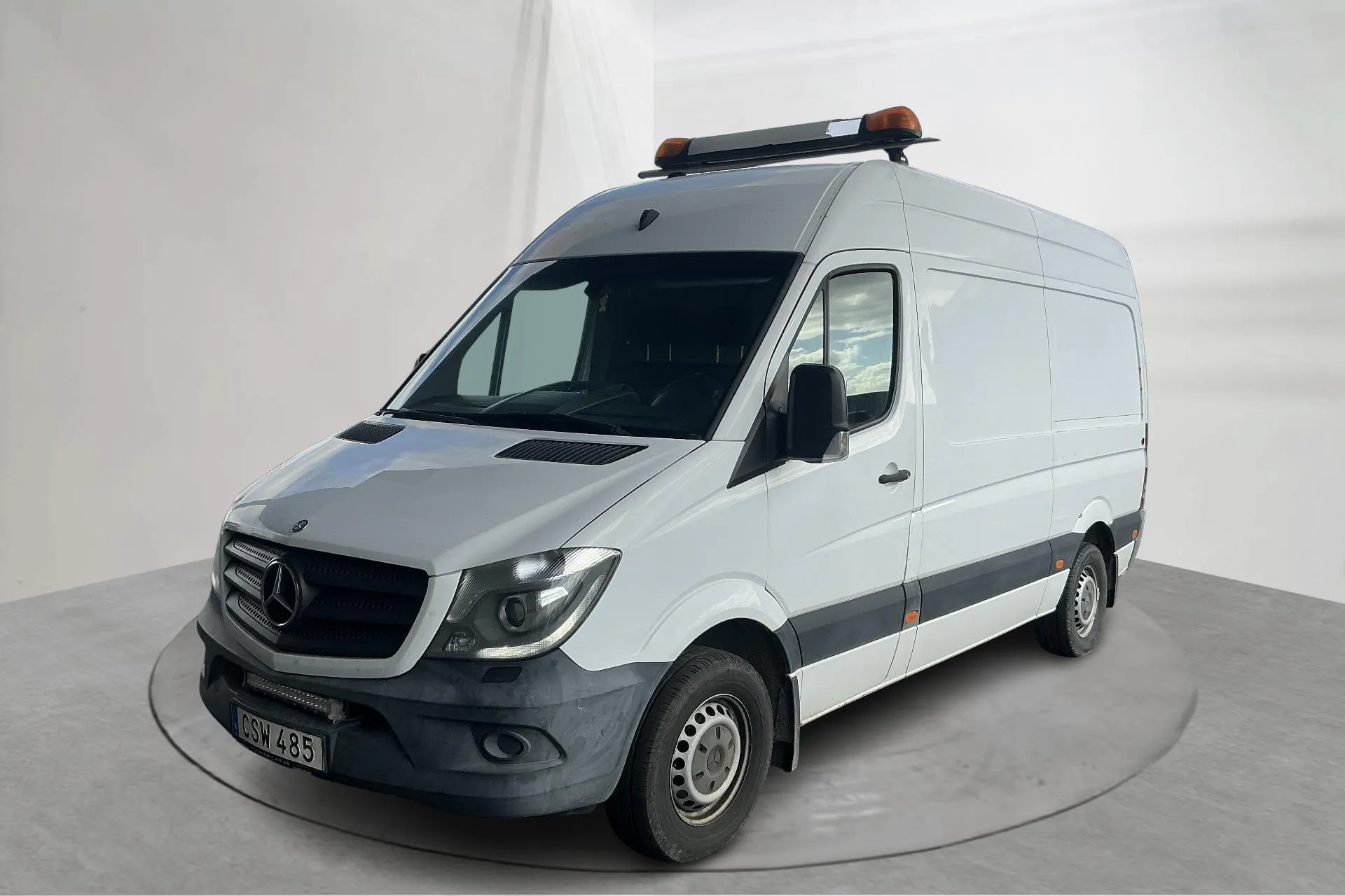 Presentationsfoto 1 av 13: Mercedes Sprinter 316 CDI (163hk) - 20 661 mil - Manuell - vit - 2014
