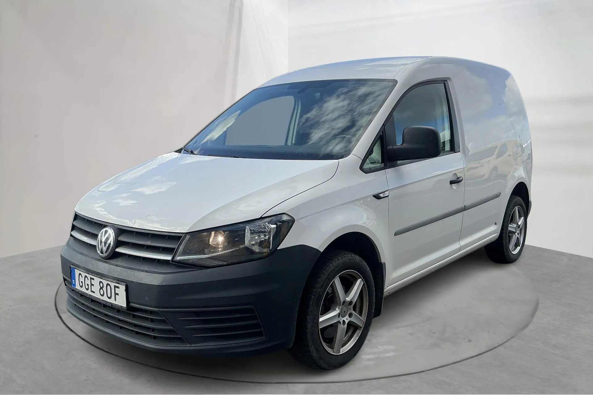Presentation photo 1 of 15: VW Caddy 1.4 TSI (130hk) - 115 010 km - Automatic - white - 2020
