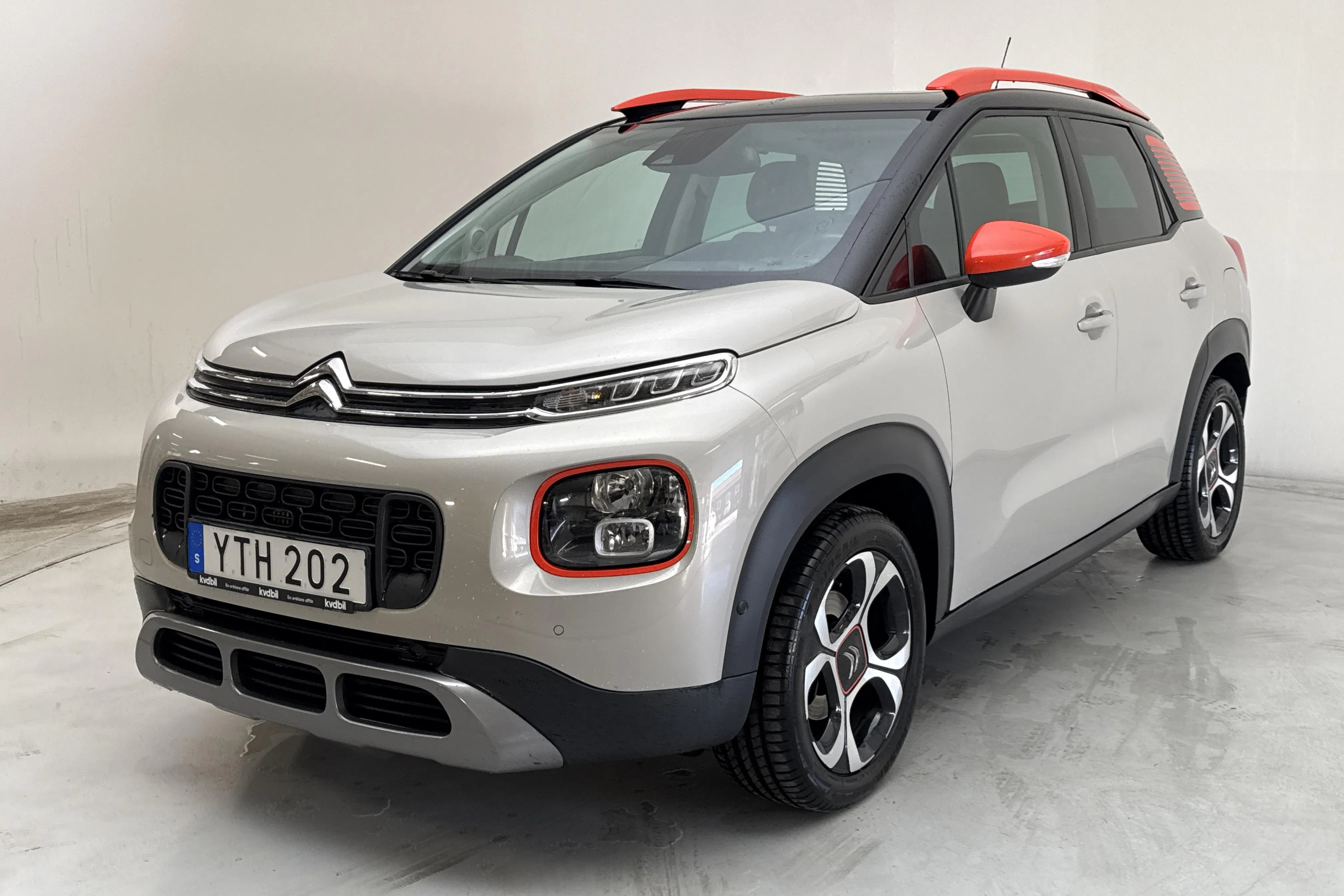 Presentation photo 1 of 15: Citroën C3 Aircross PureTech (110hk) - 89 530 km - Automatic - brown - 2018