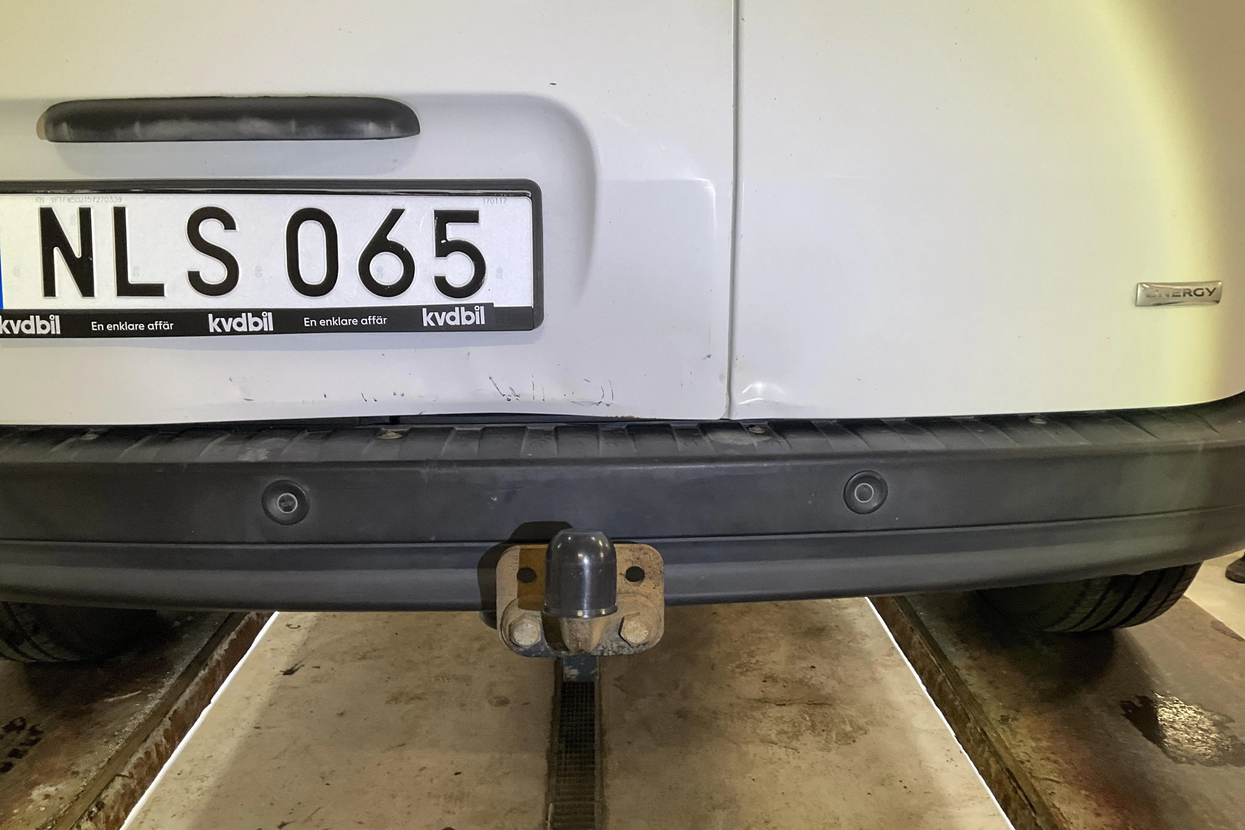 Presentation photo 11 of 11: Renault Kangoo 1.5 dCi Skåp (75hk) - 98 630 km - Manual - white - 2017