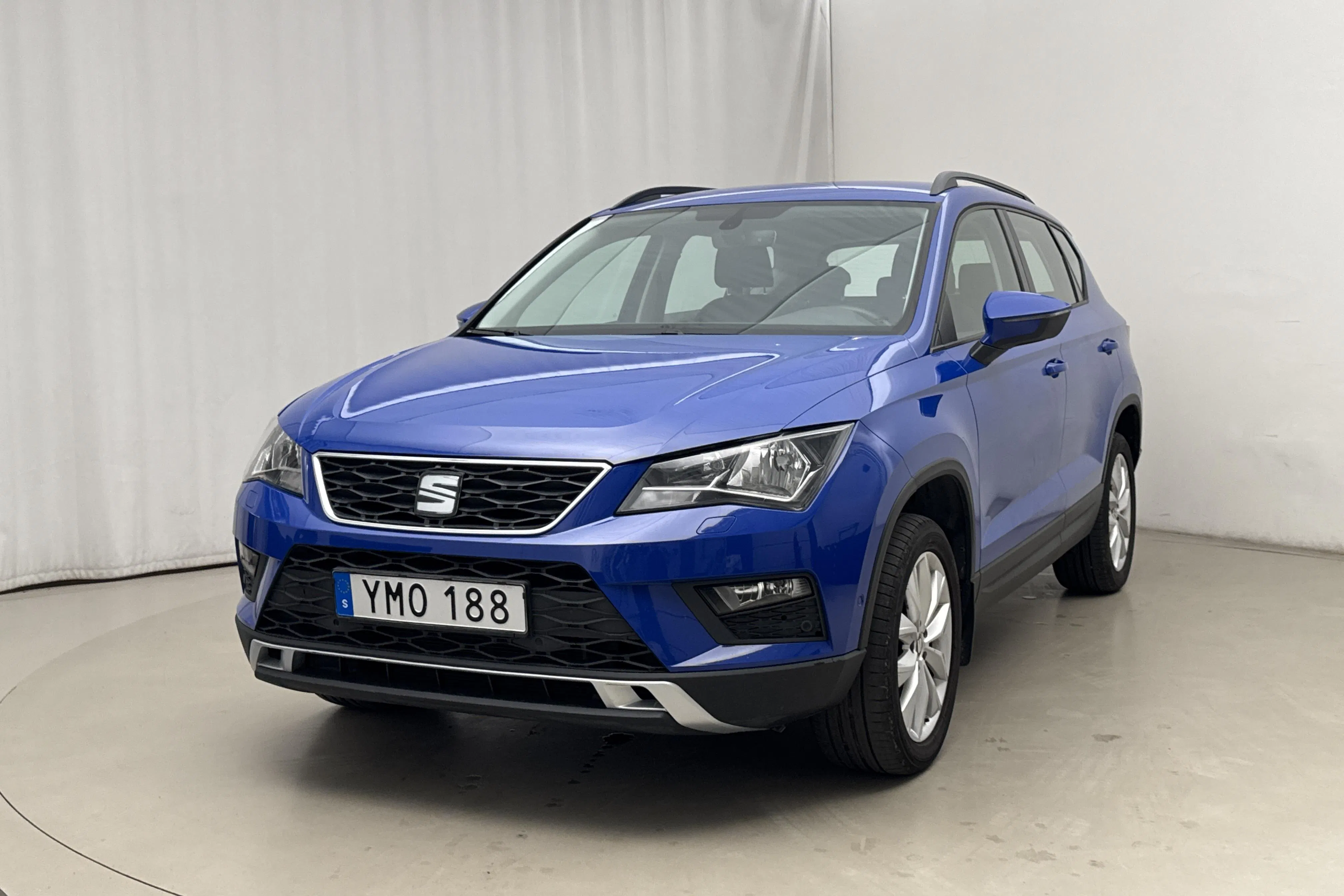 Presentationsfoto 1 av 16: Seat Ateca 1.4 TSI ACT (150hk) - 9 784 mil - Automat - blå - 2018