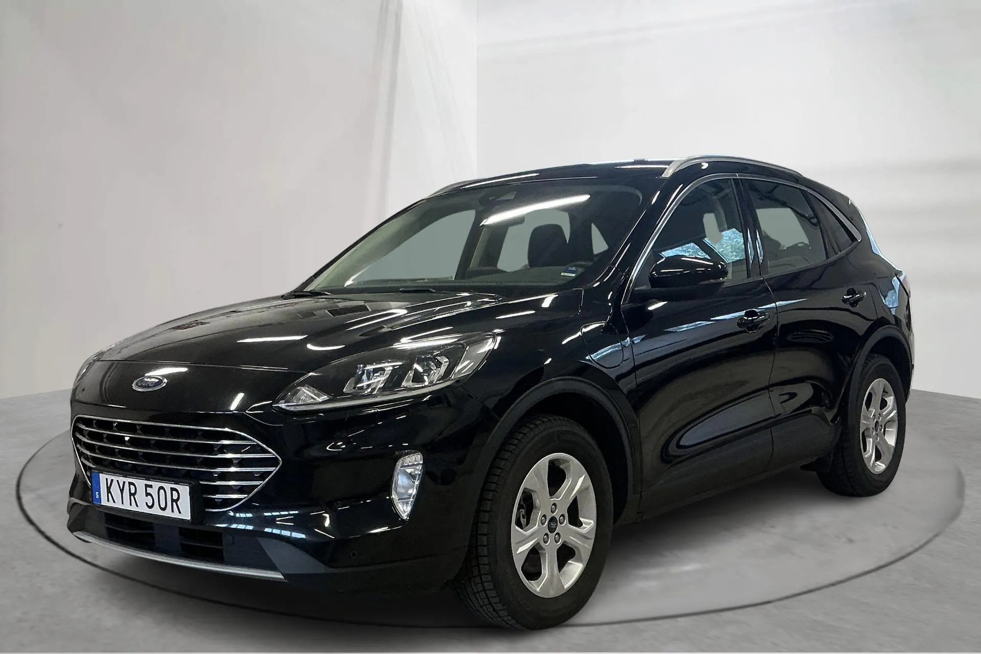 Presentation photo 1 of 15: Ford Kuga 2.5 PHEV (225hk) - 92 880 km - Automatic - black - 2021