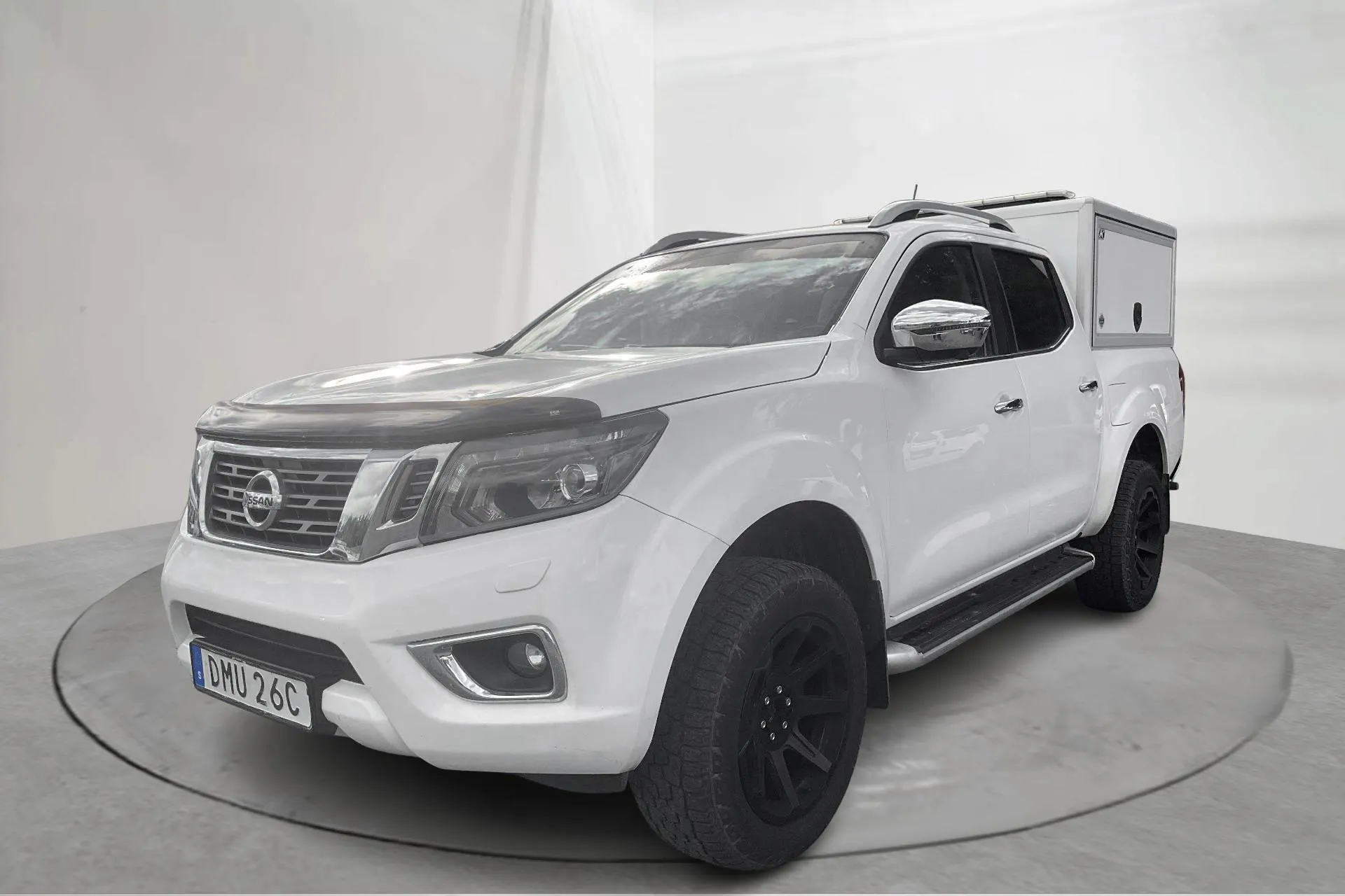 Presentationsfoto 1 av 15: Nissan Navara 2.3 dCi 4x4 (190hk) - 13 424 mil - Automat - vit - 2021