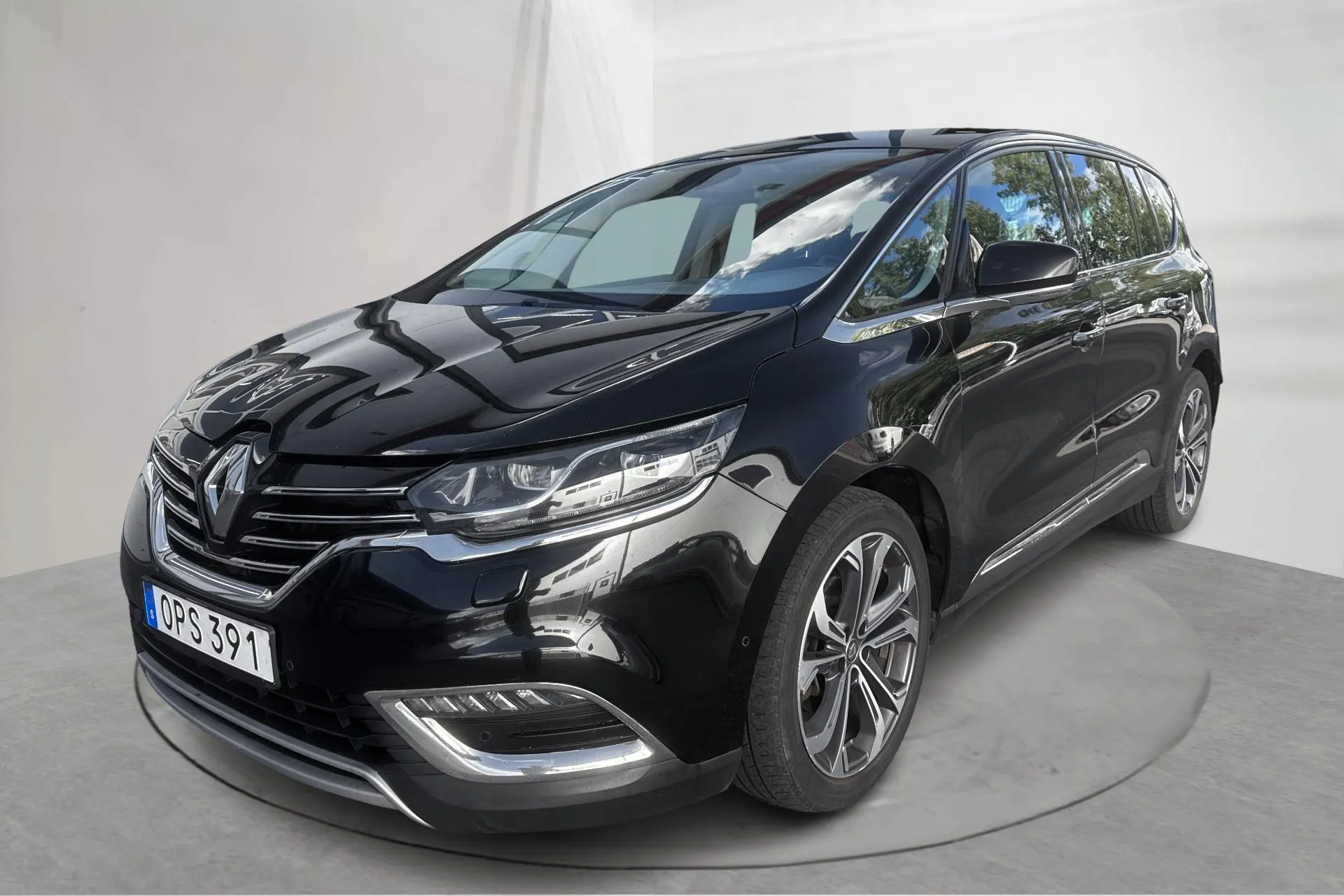 Presentation photo 1 of 18: Renault Espace 1.6 dCi (160hk) - 191 770 km - Automatic - black - 2015