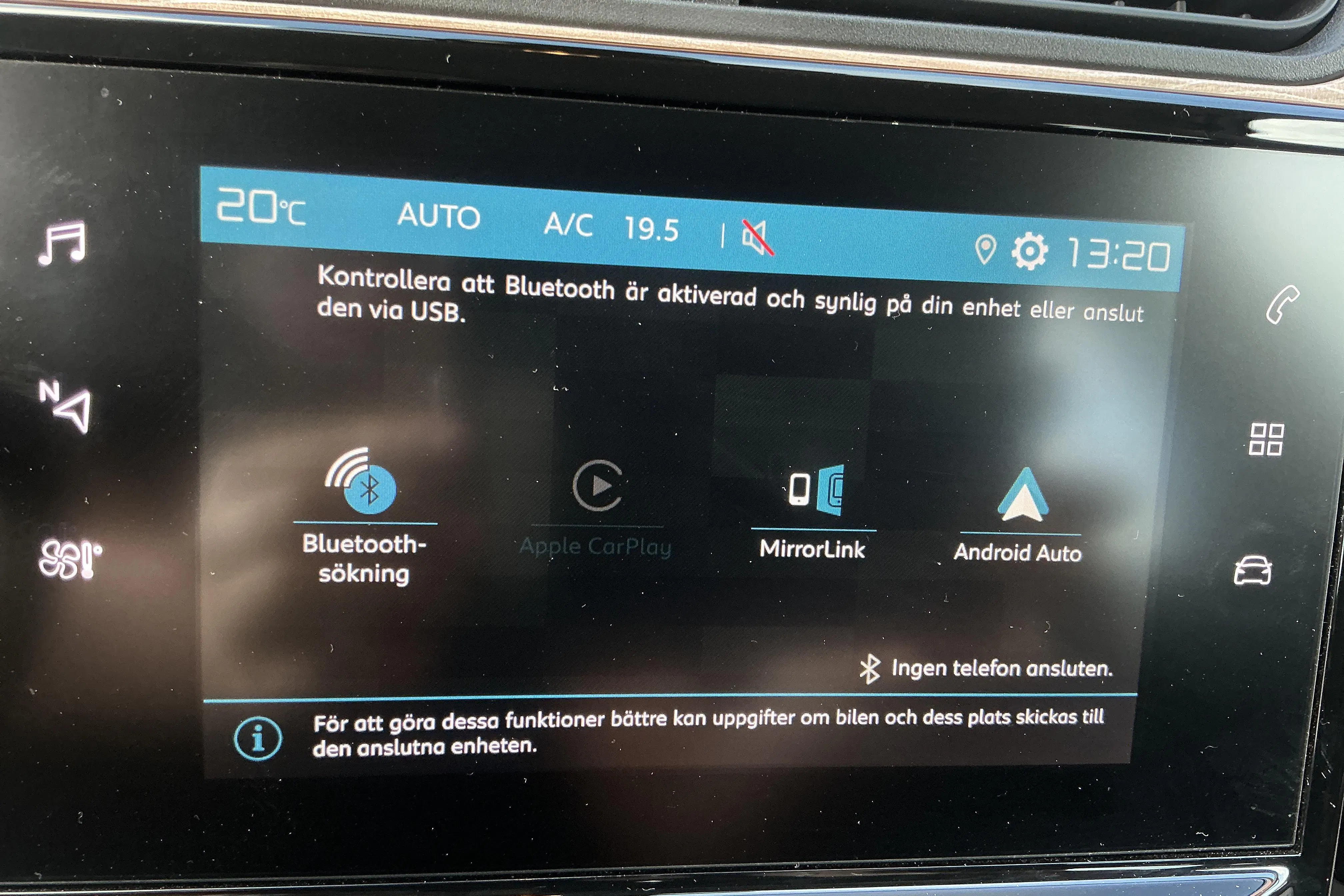 Presentation photo 15 of 15: Citroën C3 PureTech (110hk) - 22 700 km - Automatic - white - 2023