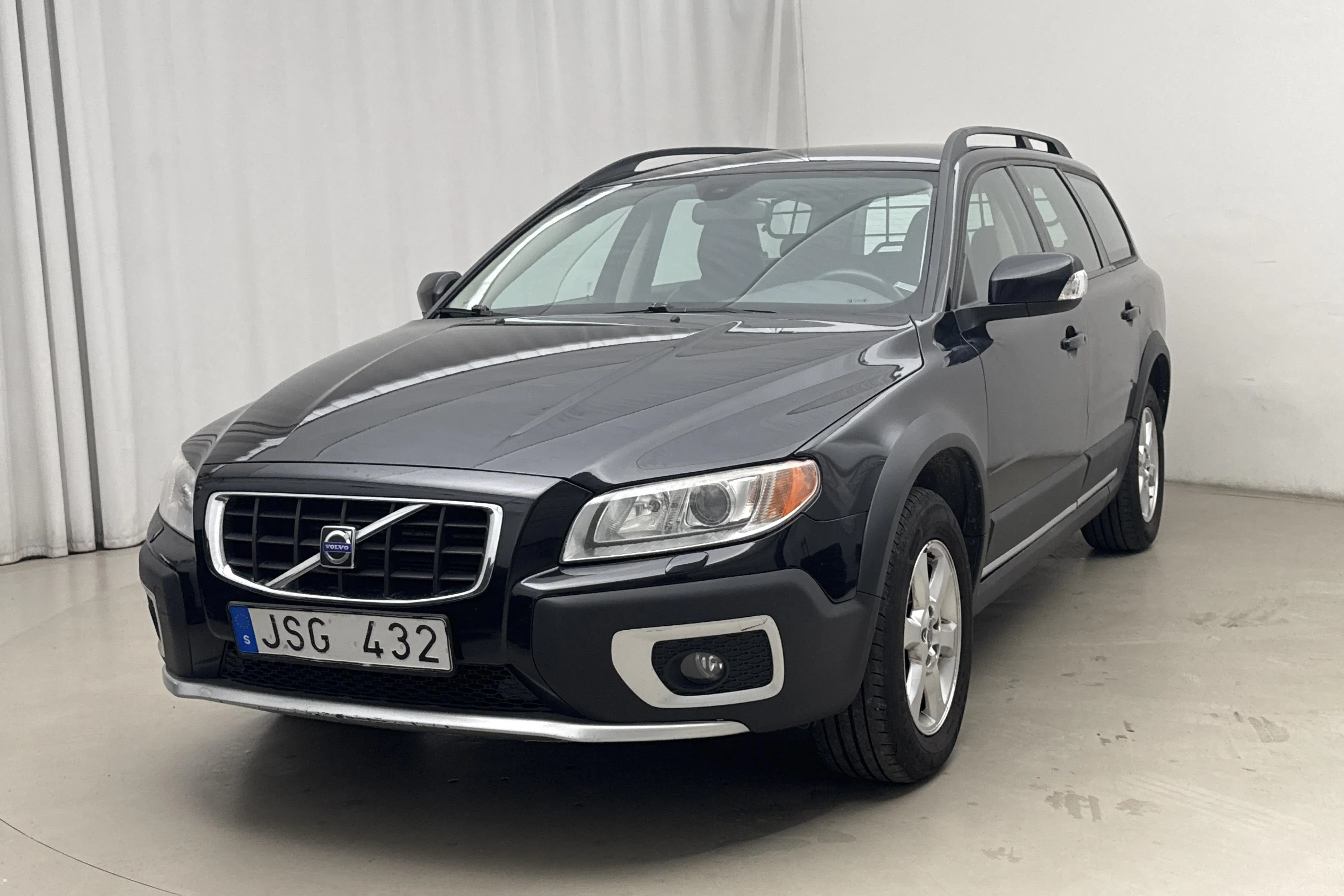 Presentationsfoto 1 av 15: Volvo XC70 II D5 AWD (185hk) - 24 176 mil - Automat - svart - 2009