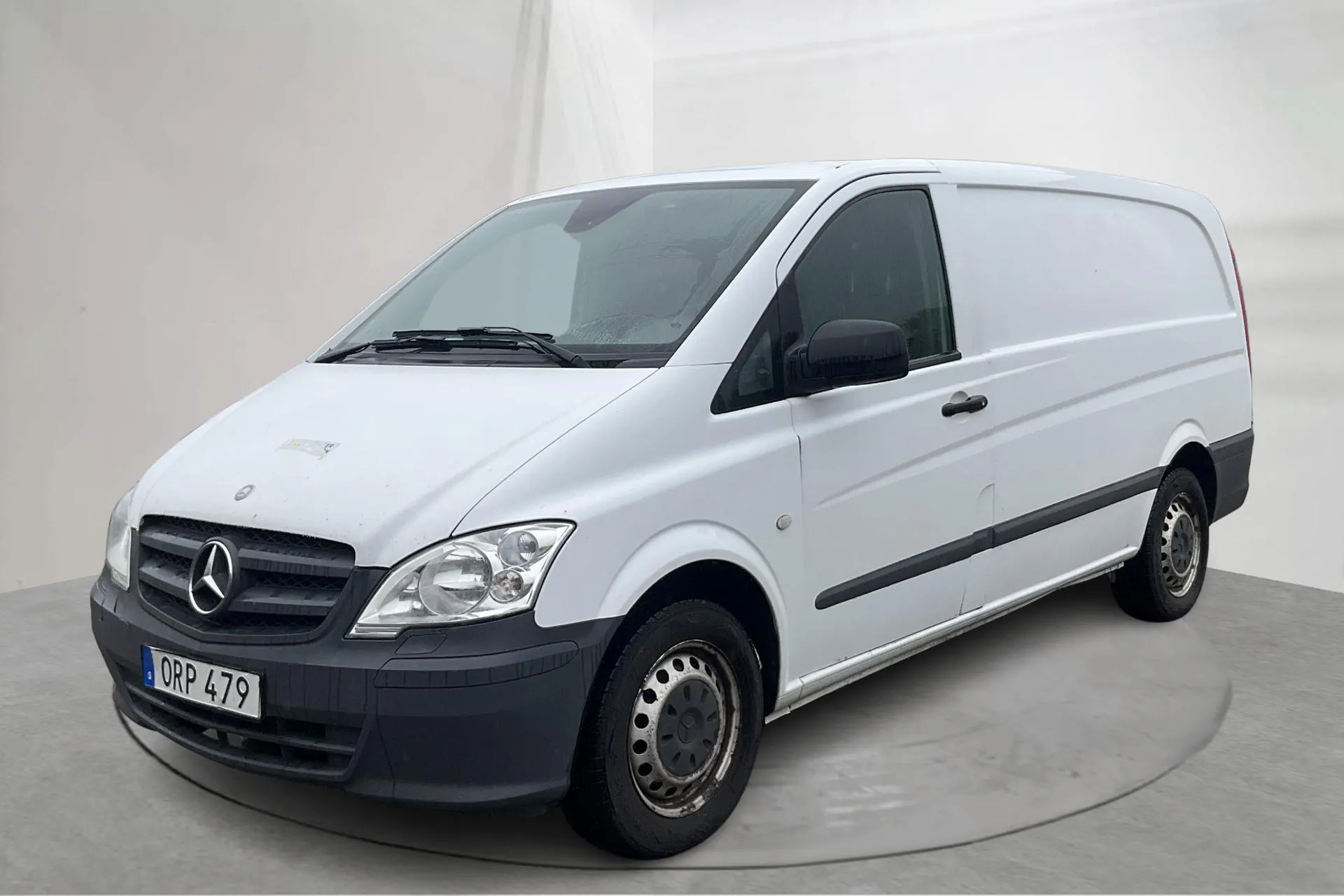 Presentationsfoto 1 av 13: Mercedes Vito 113 CDI W639 (136hk) - 29 154 mil - Automat - vit - 2014