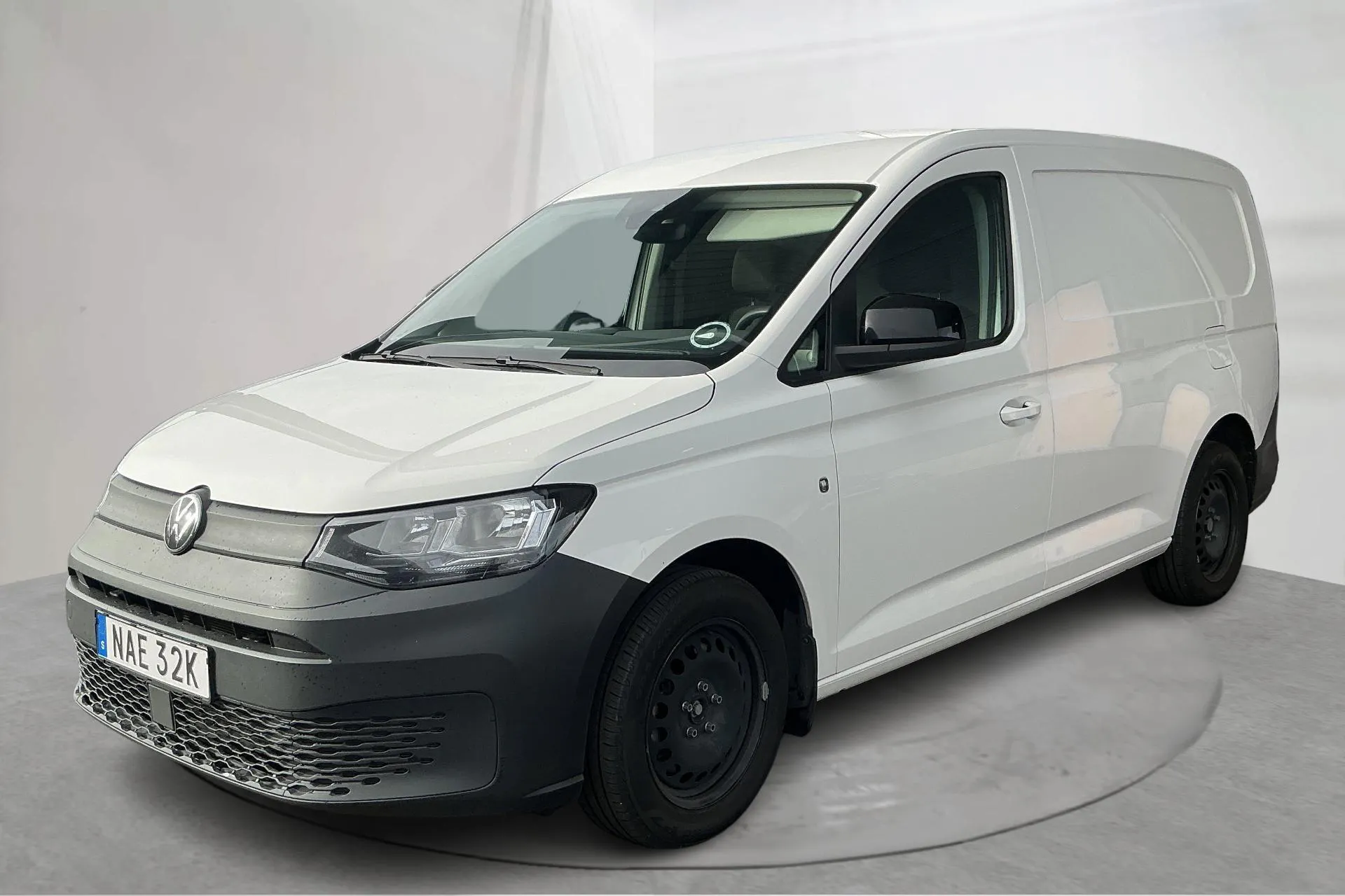 Presentationsfoto 1 av 13: VW Caddy Cargo Maxi 2.0 TDI (102hk) - 13 660 mil - Manuell - vit - 2023