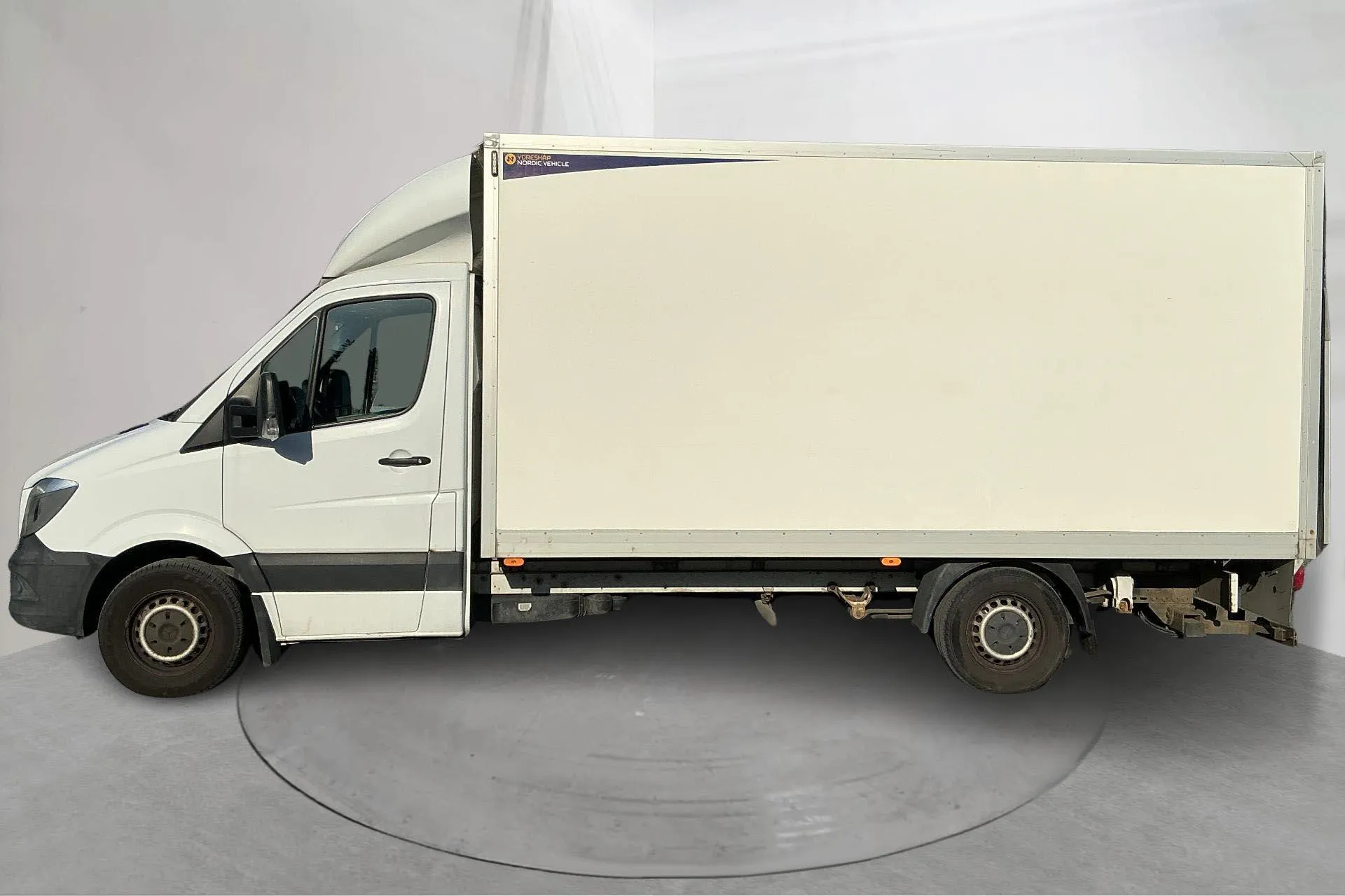 Presentation photo 2 of 17: Mercedes Sprinter 316 CDI Volymskåp (163hk) - 144 460 km - Automatic - white - 2016