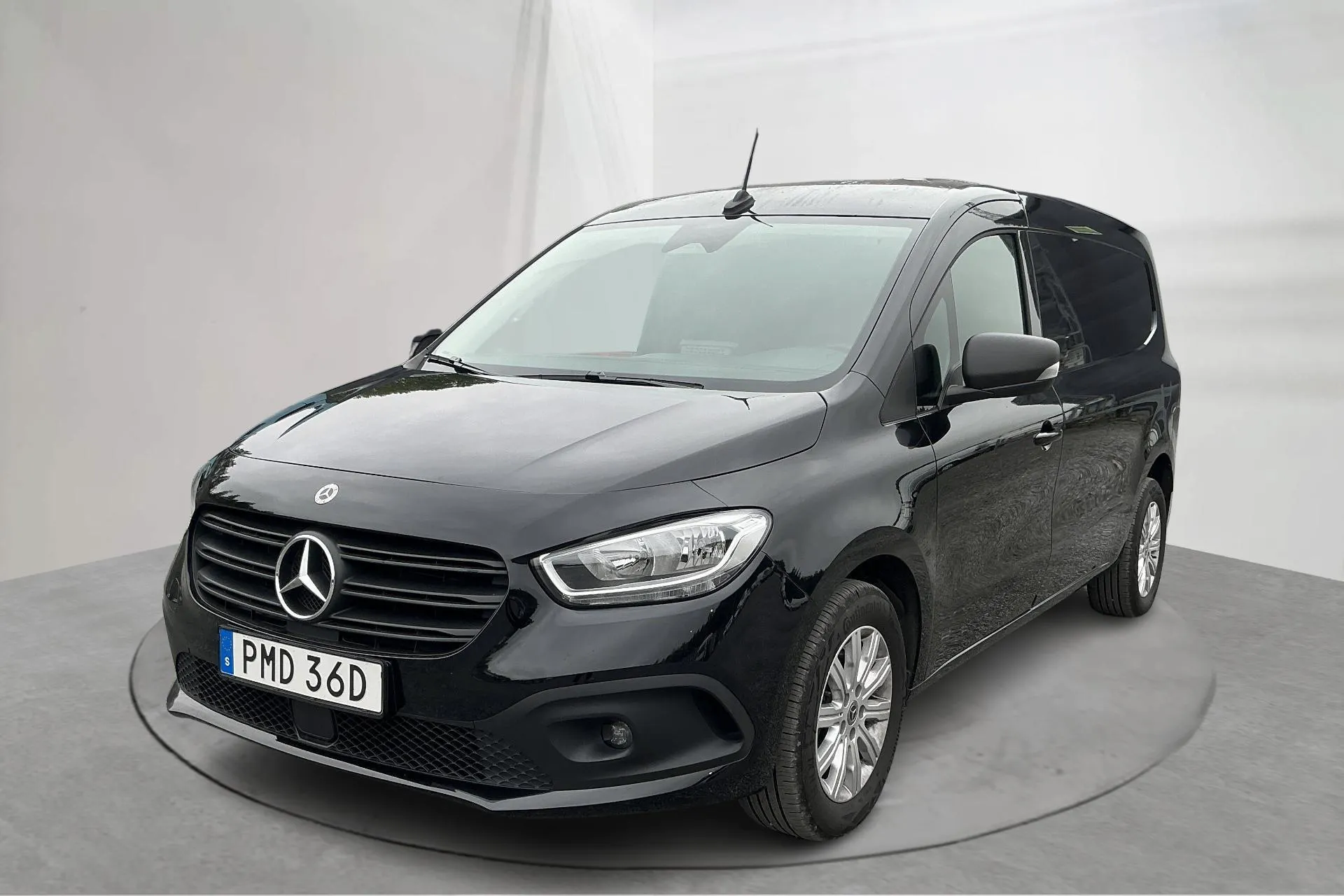 Presentation photo 1 of 17: Mercedes Citan 110 1.5 CDI (95hk) - 16 080 km - Automatic - black - 2024