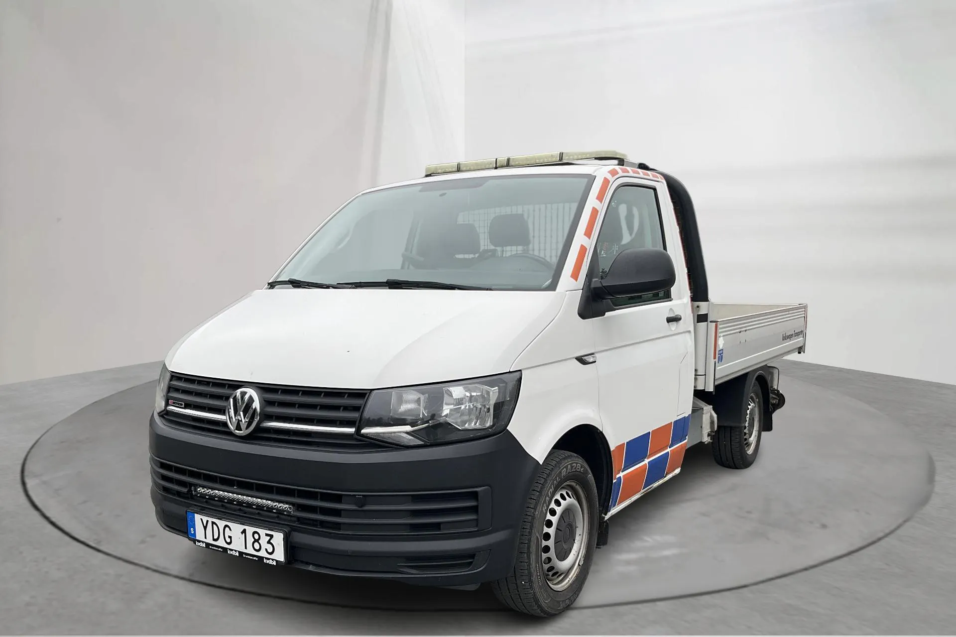 Presentation photo 1 of 16: VW Transporter T6 2.0 TDI BMT 4MOTION (140hk) - 196 610 km - Manual - white - 2016