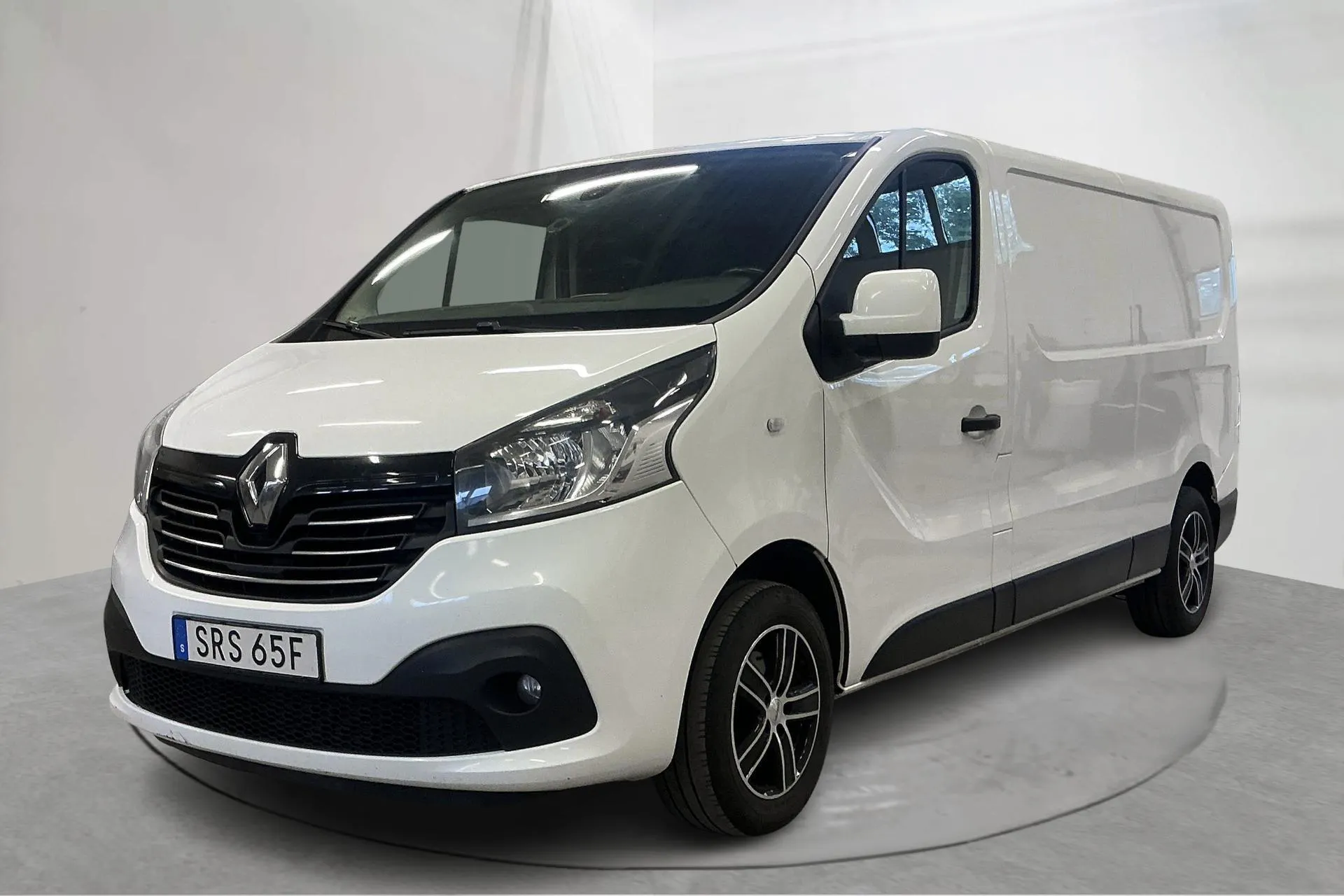 Presentation photo 1 of 16: Renault Trafic 1.6 dCi Skåp (125hk) - 163 600 km - Manual - white - 2019