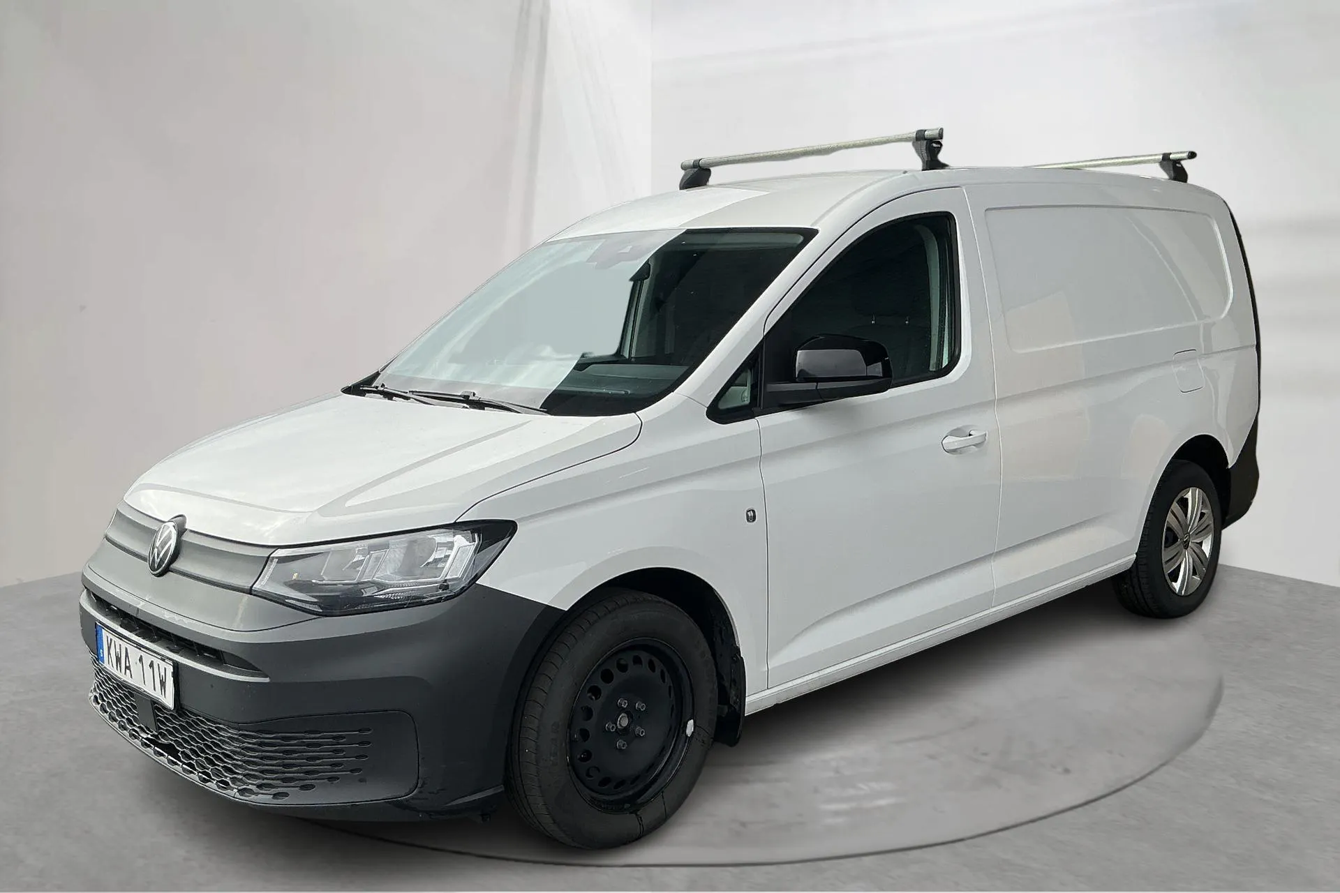 Presentation photo 1 of 13: VW Caddy Cargo Maxi 2.0 TDI (122hk) - 97 160 km - Automatic - white - 2023