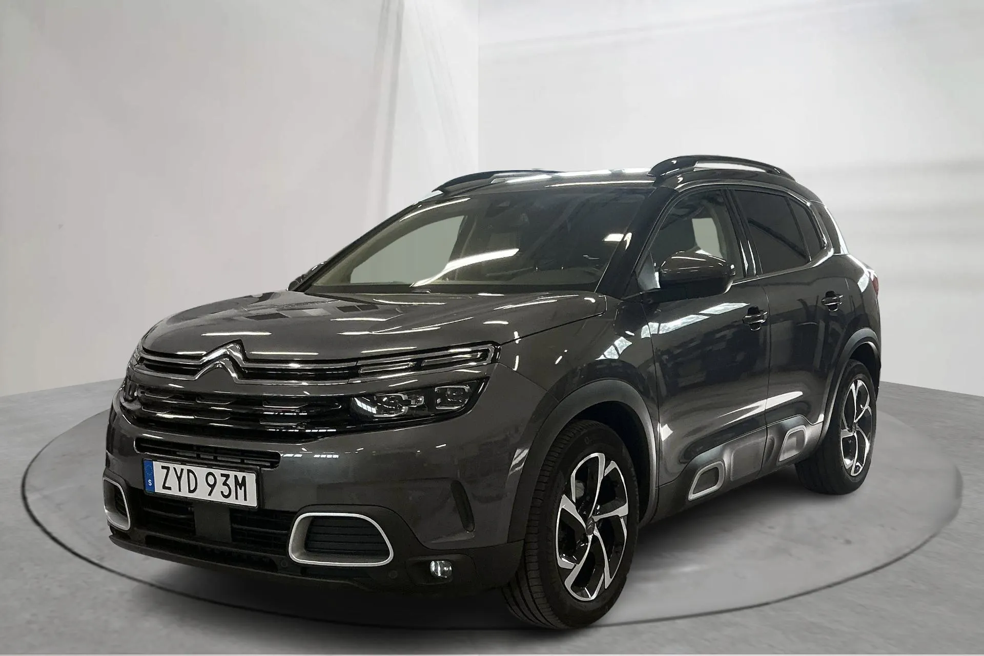 Presentation photo 1 of 15: Citroën C5 Aircross PureTech (180hk) - 47 260 km - Automatic - gray - 2020