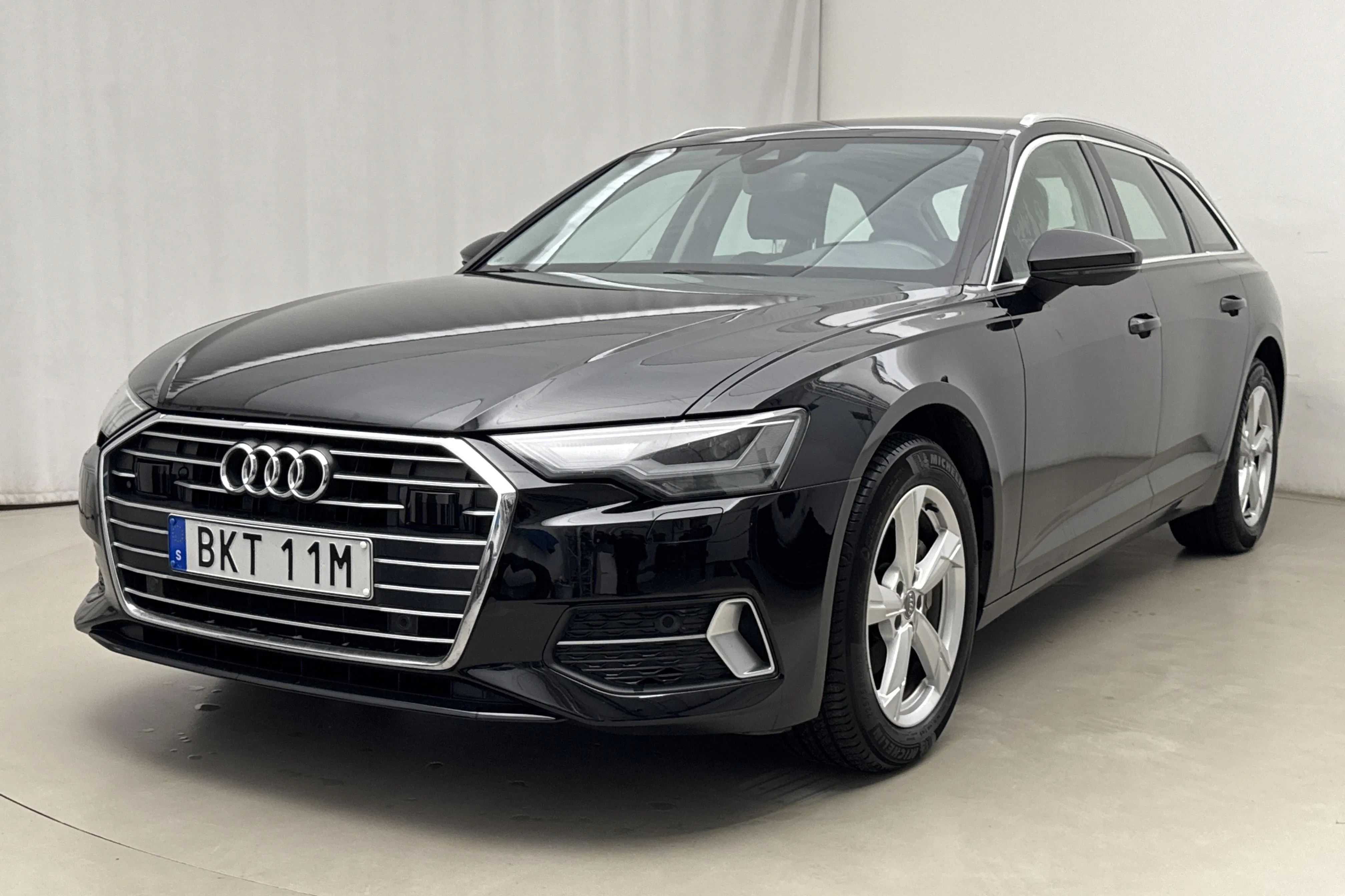 Presentationsfoto 1 av 19: Audi A6 Avant 40 TDI (204hk) - 11 244 mil - Automat - svart - 2019