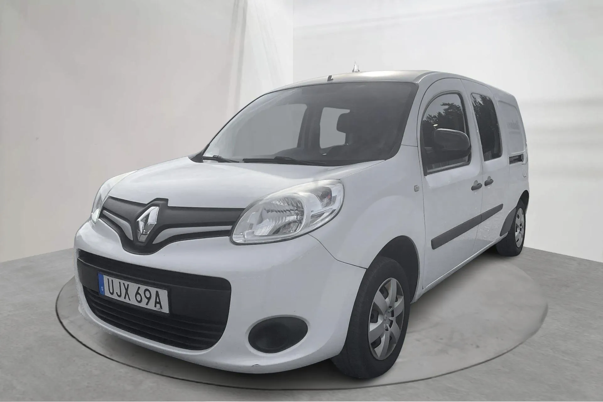 Presentation photo 1 of 13: Renault Kangoo 1.5 dCi Maxi (90hk) - 91 930 km - Automatic - white - 2019