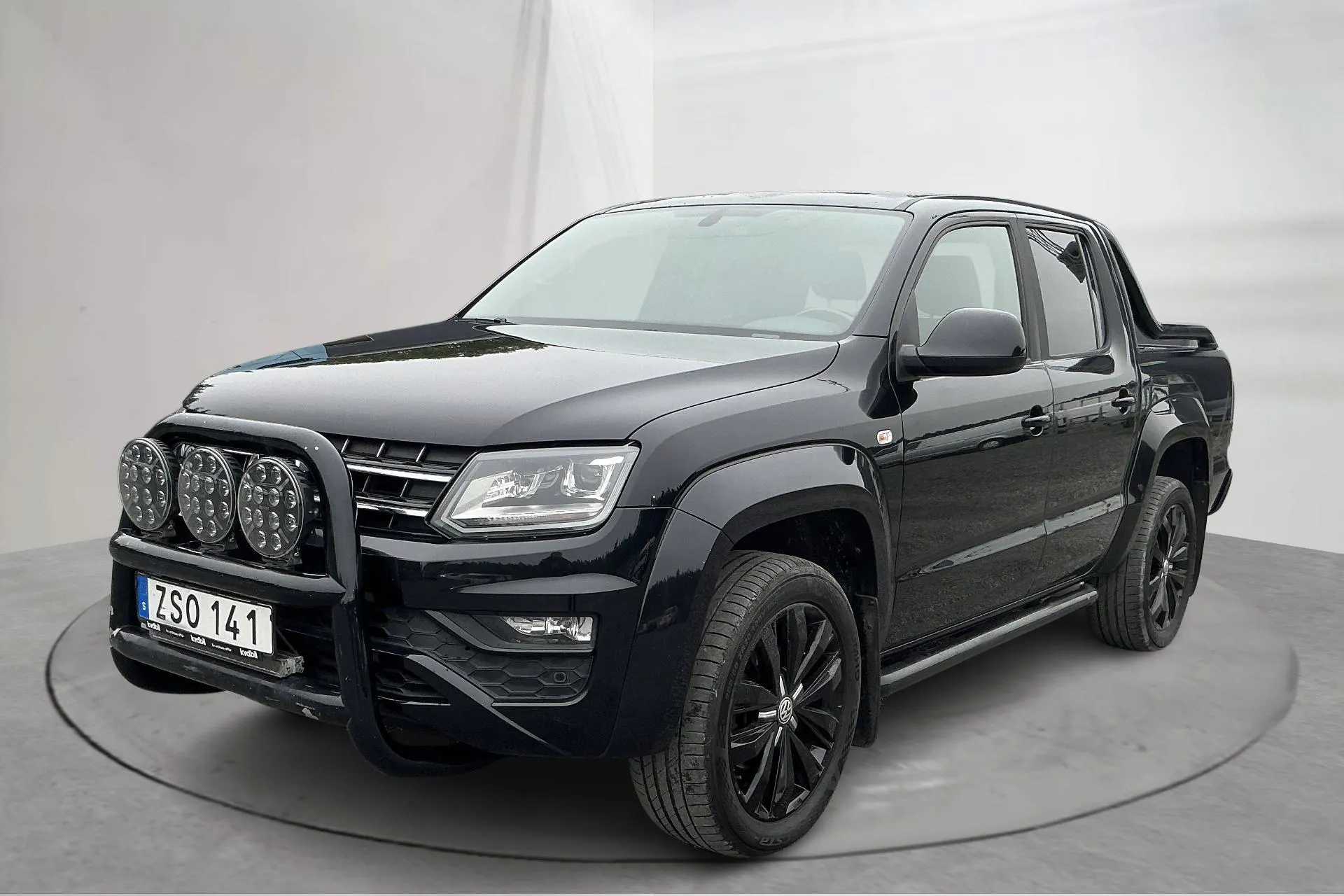 Presentation photo 1 of 19: VW Amarok 3.0 TDI 4motion (258hk) - 100 900 km - Automatic - black - 2020