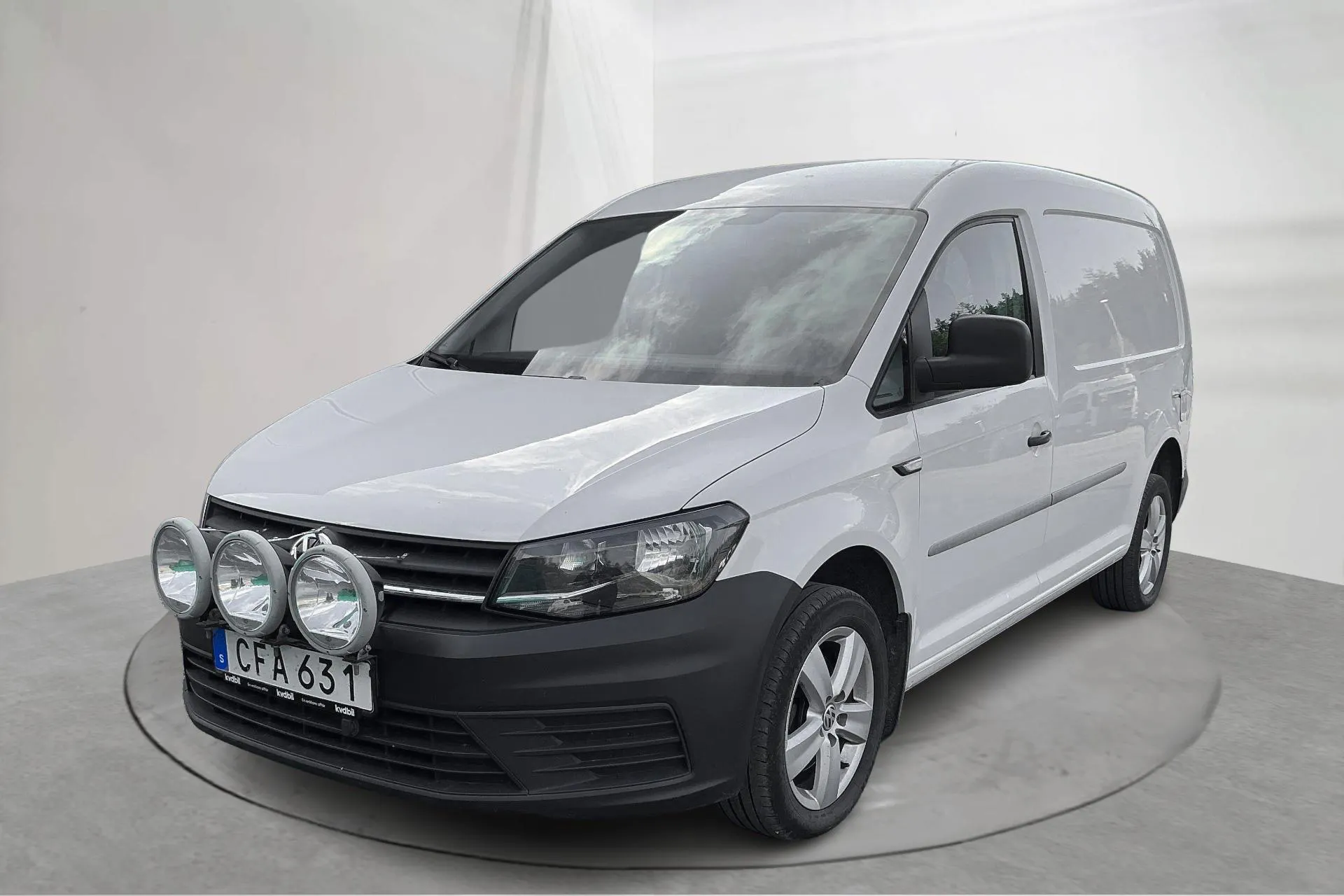 Presentation photo 1 of 17: VW Caddy 2.0 TDI Maxi Skåp 4MOTION (122hk) - 101 470 km - Manual - white - 2018