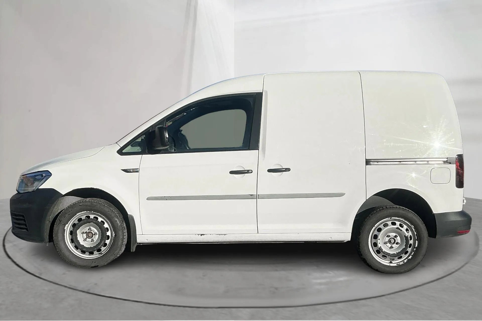 Presentation photo 2 of 18: VW Caddy 2.0 TDI Skåp 4MOTION (150hk) - 109 720 km - Automatic - white - 2018