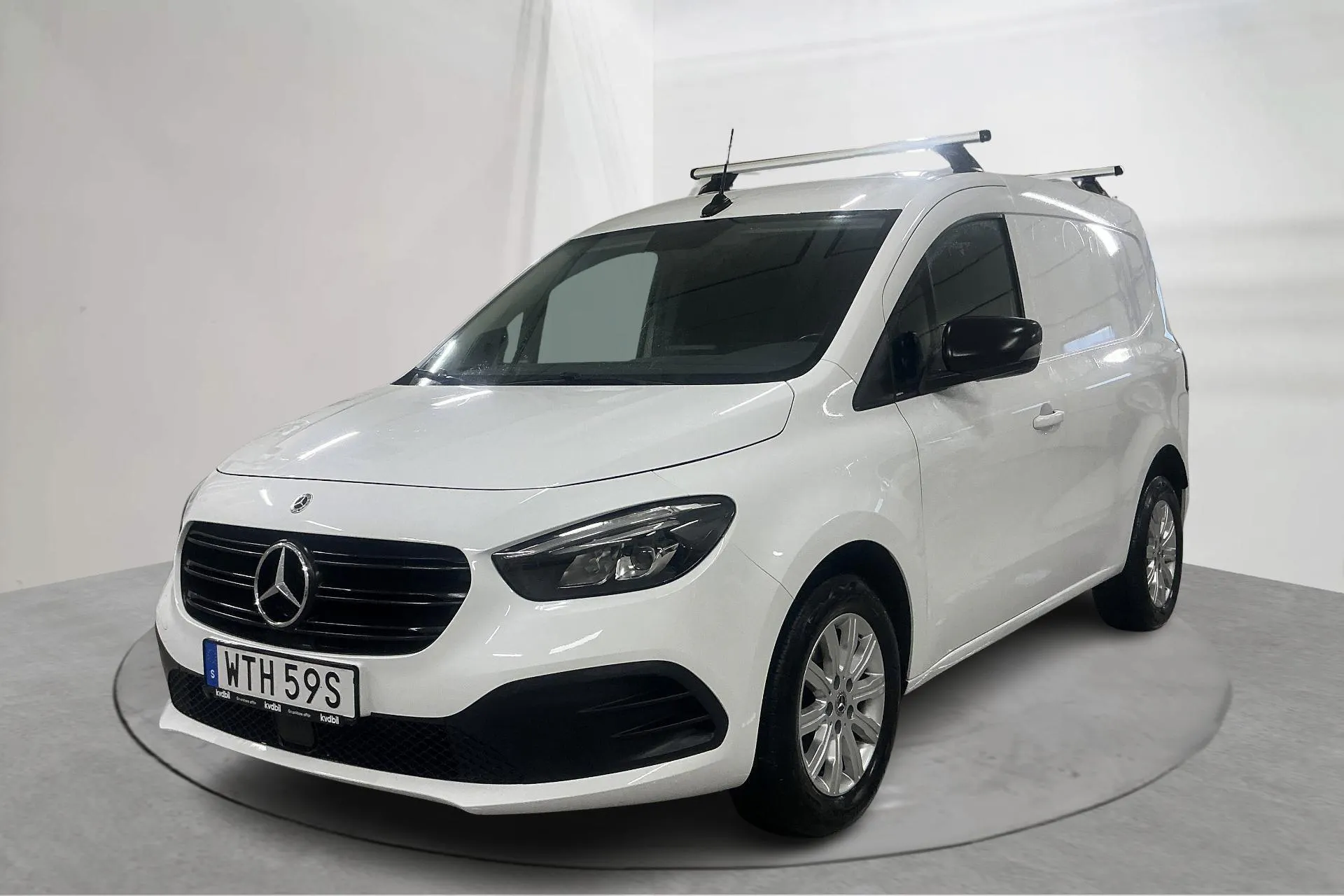Presentation photo 1 of 19: Mercedes Citan 110 1.5 CDI (95hk) - 34 450 km - Automatic - white - 2023