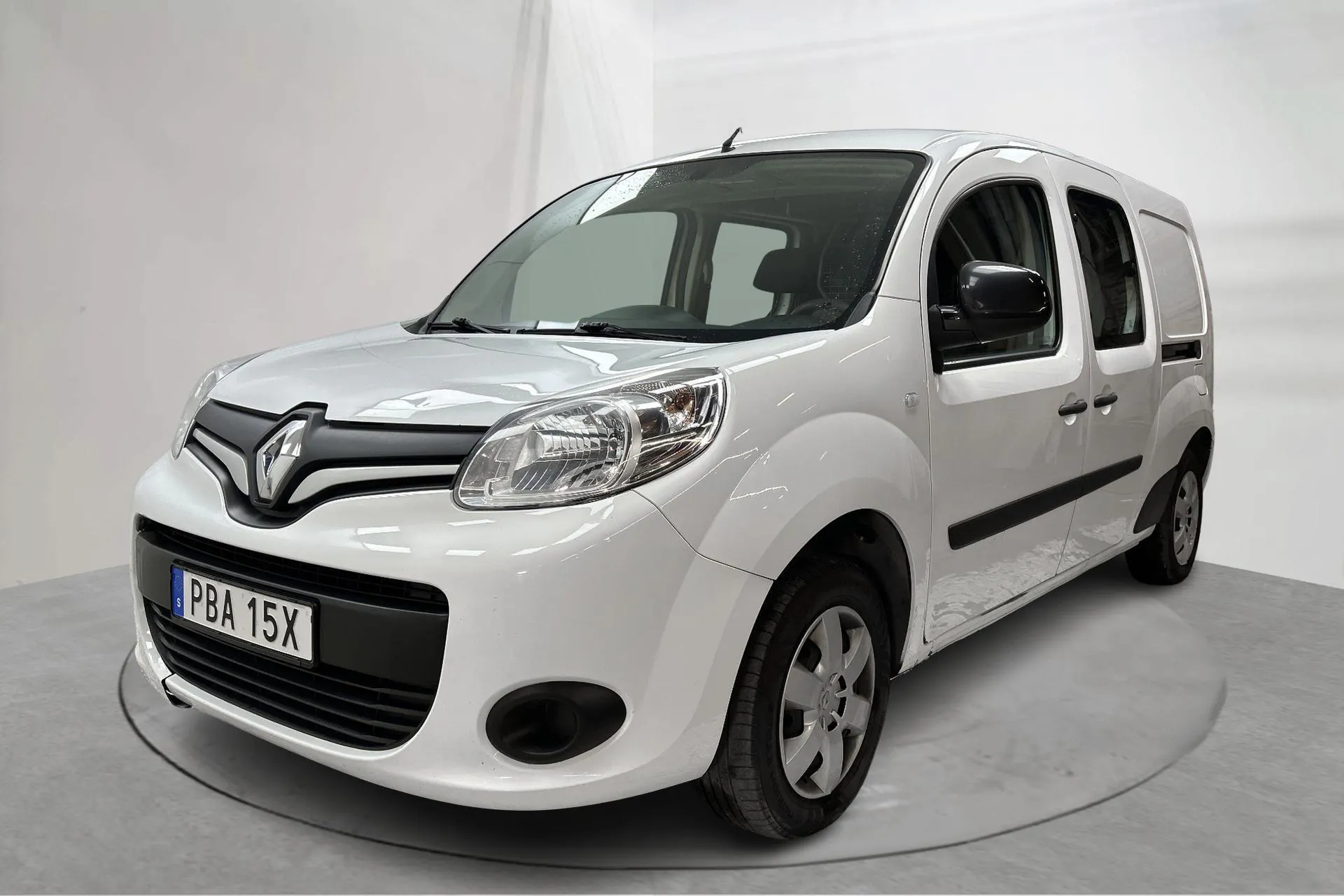 Presentationsfoto 1 av 13: Renault Kangoo 1.5 dCi Maxi skåp (90hk) - 15 342 mil - Automat - vit - 2019
