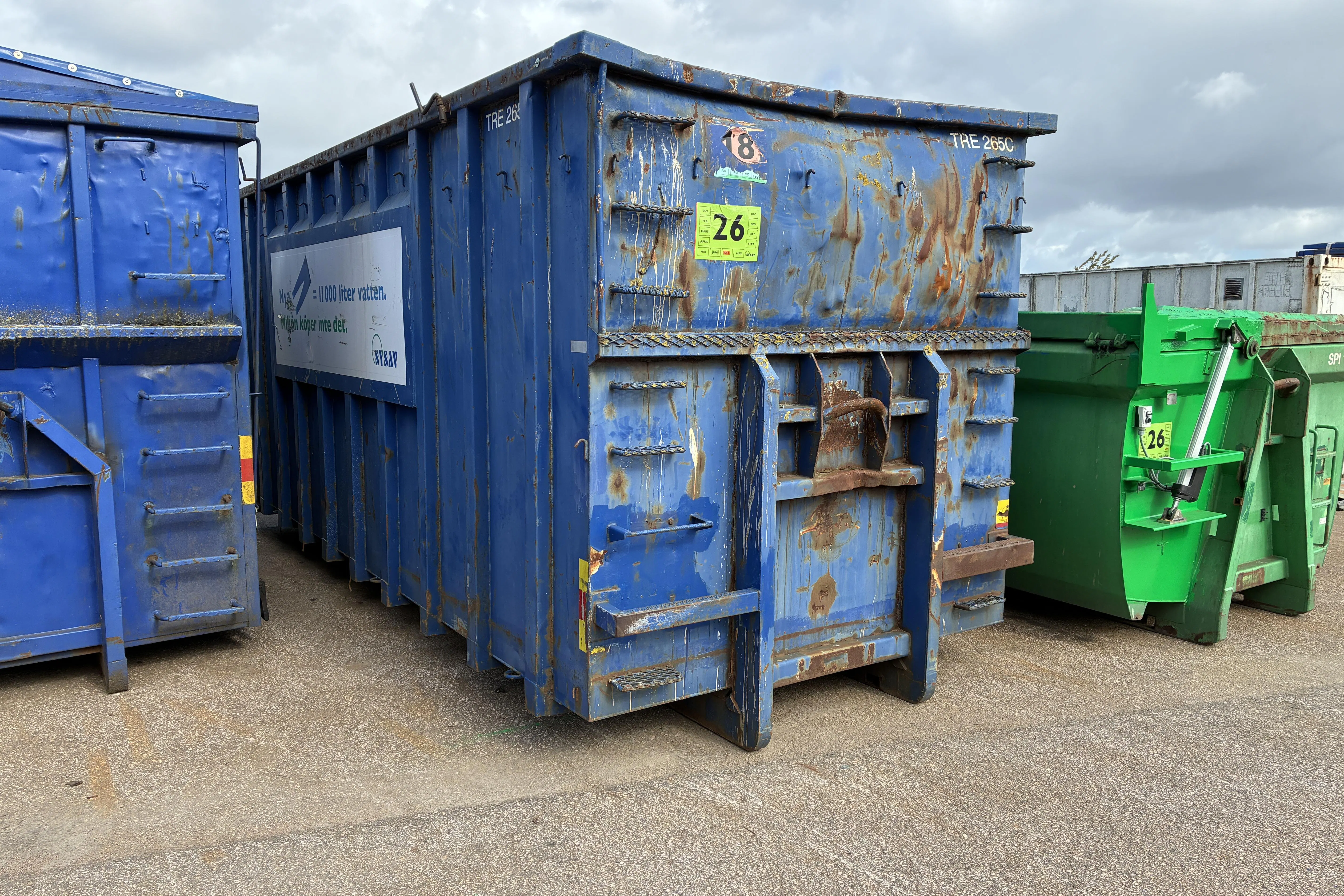 Presentation photo 2 of 7: Container Öppen 36m3 - 0 km
